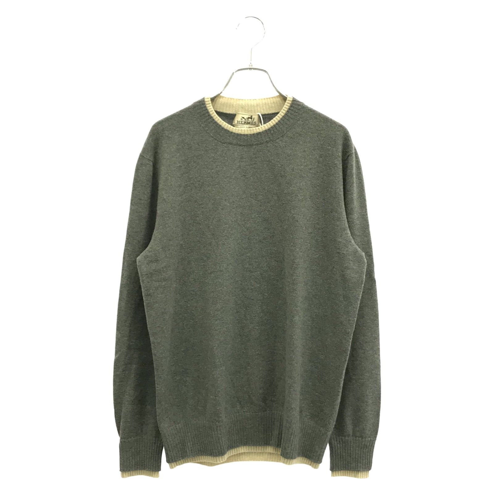 Hermes Knit Wool Gray