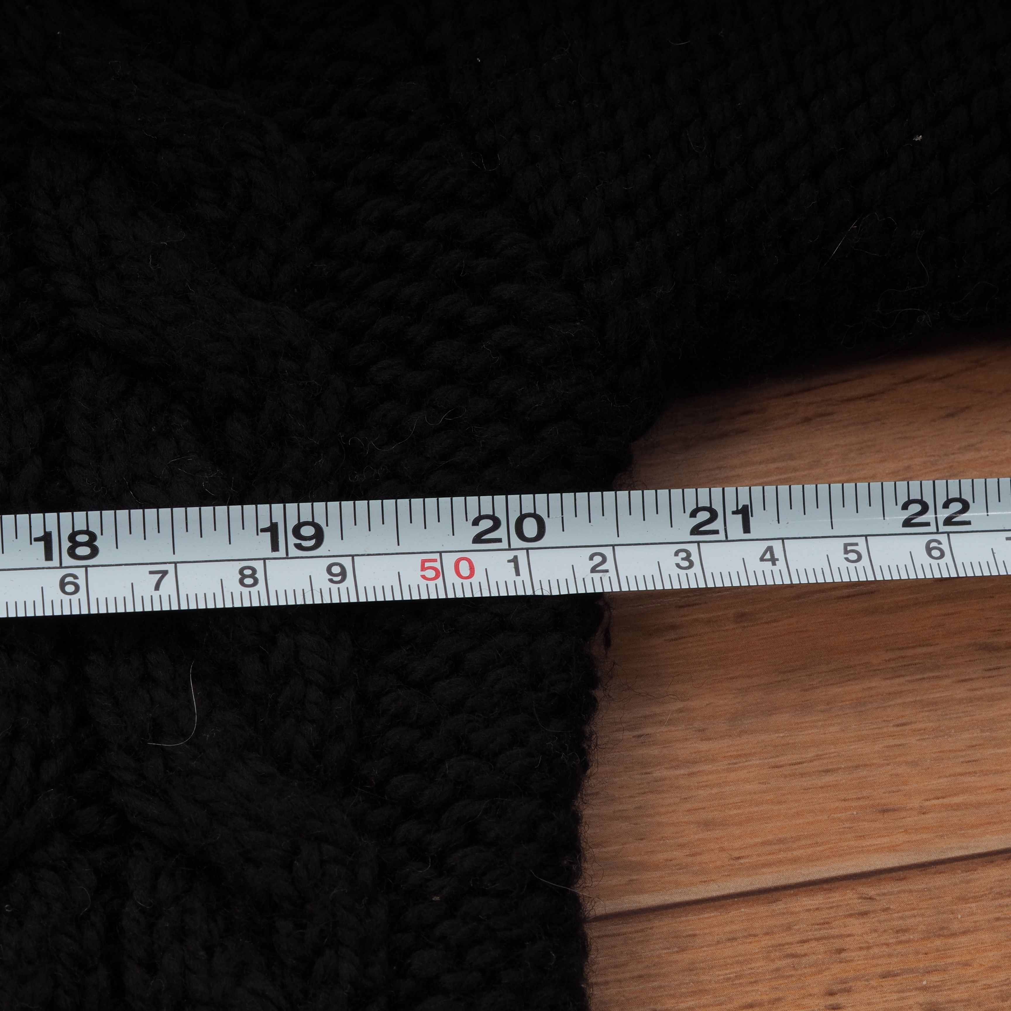 Blumarine Blumarine Vintage Black Knit Turtleneck Pullover Sweater Size L / US 10 / IT 46 - 9 Thumbnail