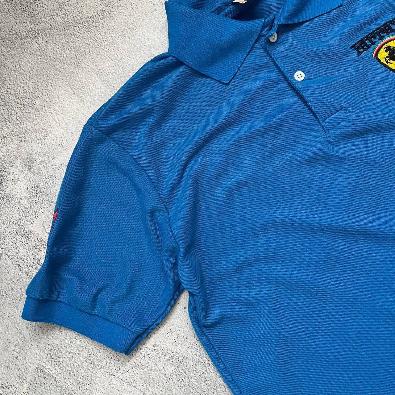 Formula 1 × Vintage Vintage Ferrari Formula 1 Racing Polo Size US L / EU 52-54 / 3 - 3 Thumbnail