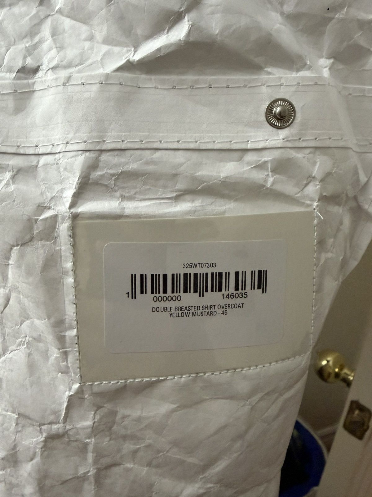 Martine Rose AW 24 Martine Rose double breasted shirt overcoat Size US S / EU 44-46 / 1 - 3 Thumbnail