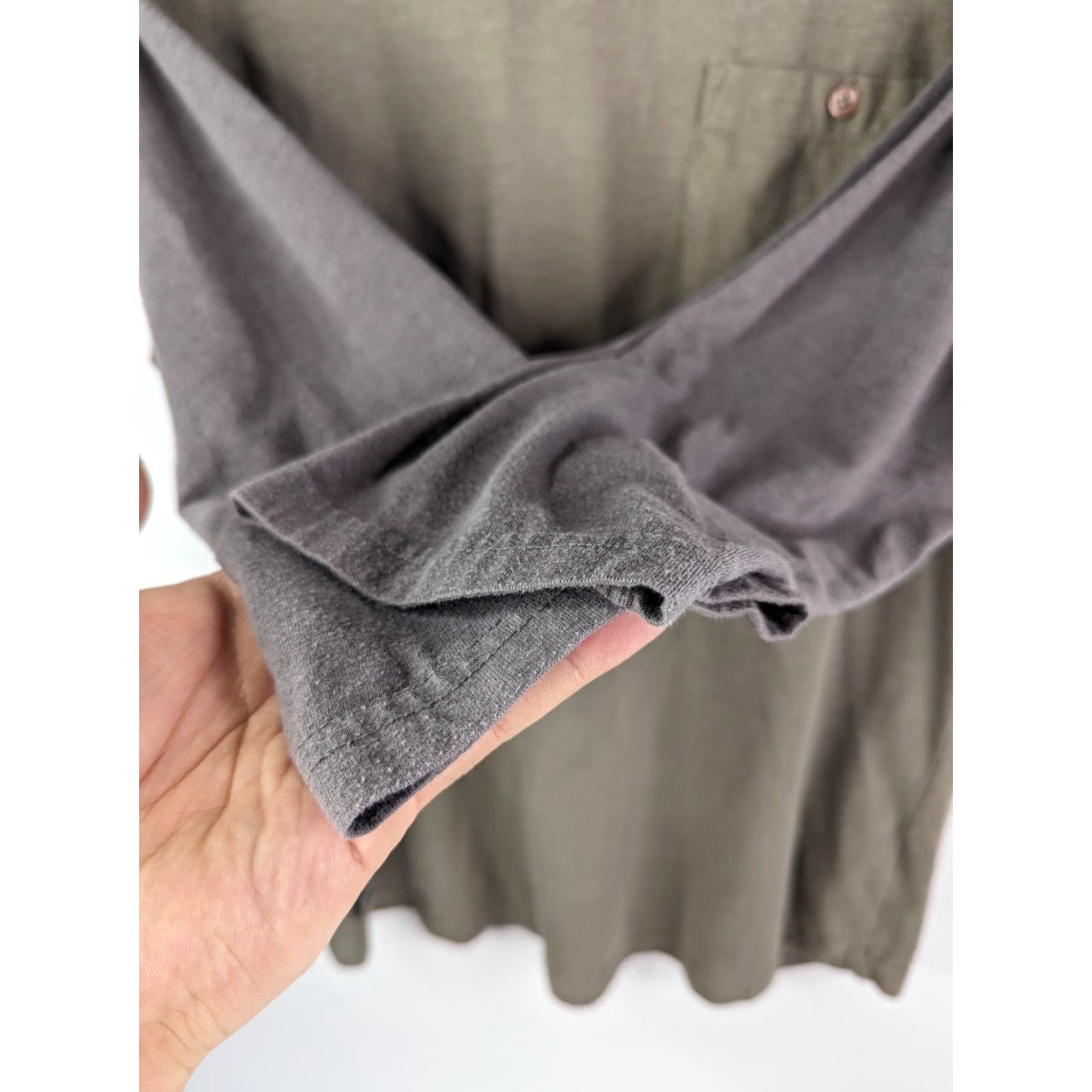 Vintage Fourstar Raglan Tee 3/4 sleeve Baseball Shirt Men's Size Large Skate Pocket Gray Stars Shirt Mens L Size US L / EU 52-54 / 3 - 3 Thumbnail