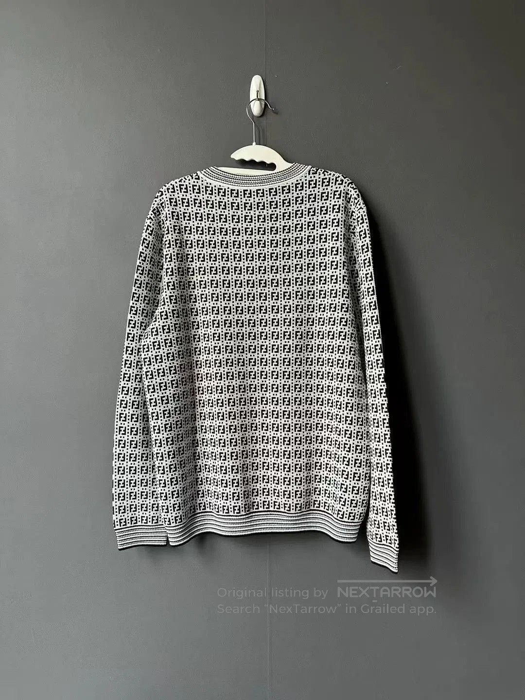 Fendi Fendi All-over Print Knit Sweater. Size US XL / EU 56 / 4 - 2 Thumbnail