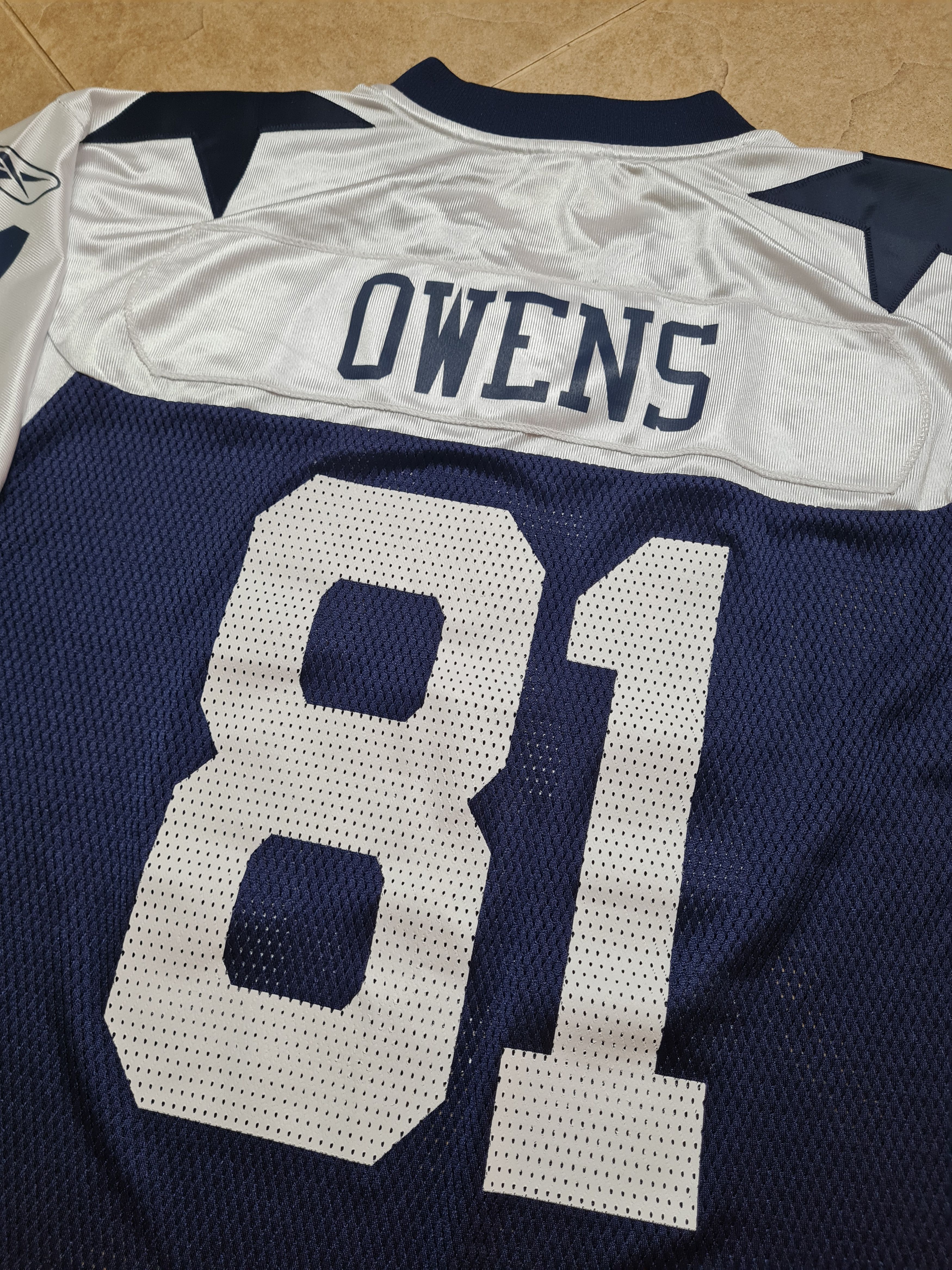 Reebok Terrel Owens Dallas Cowboys #81Reebok NFL On Field Apparel Size US M / EU 48-50 / 2 - 17 Thumbnail