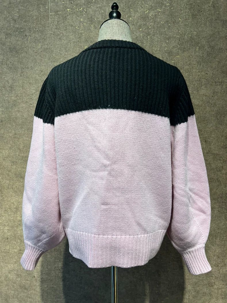 Alexander McQueen Alexander Mcqueen Color-blocked cashmere sweater Size M / US 6-8 / IT 42-44 - 2 Thumbnail