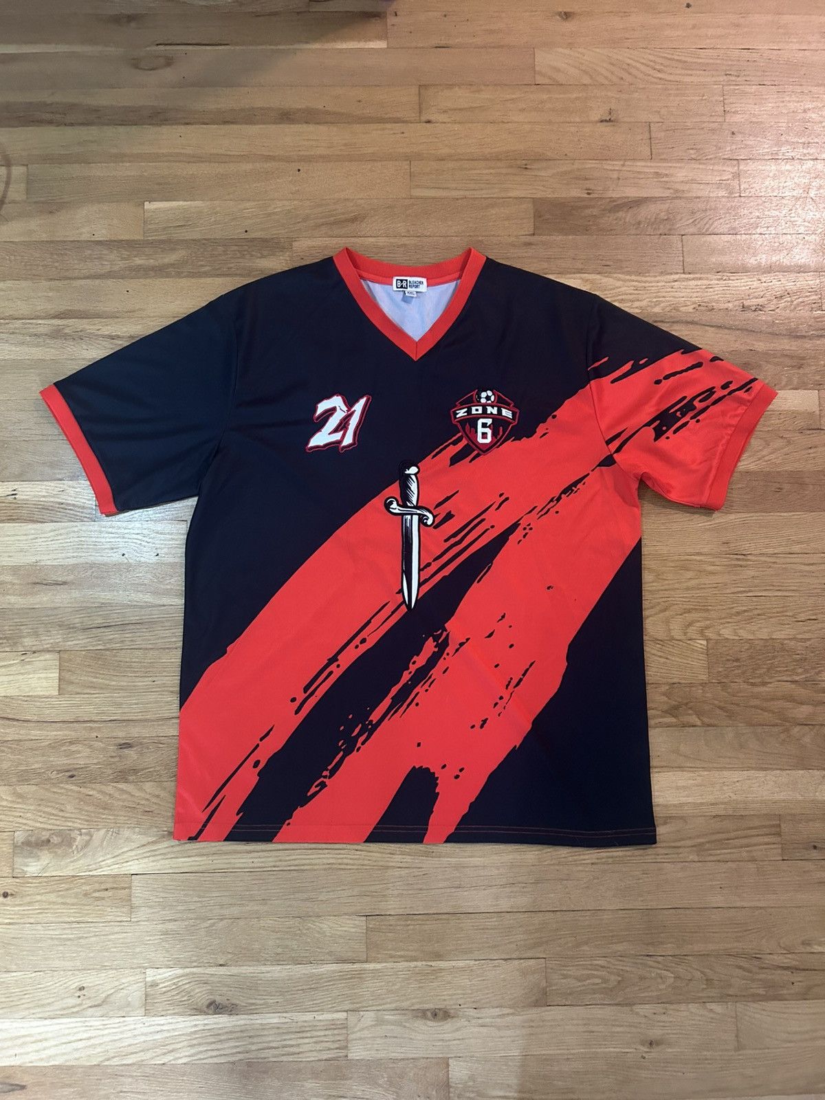 21 Savage 21 Savage X Bleacher Report soccer jersey XXL slaughter gang Size US XXL / EU 58 / 5 - 3 Thumbnail