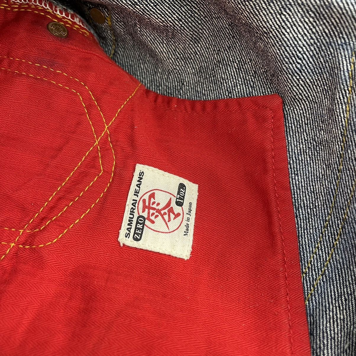 Samurai Jeans Vintage Samurai S3000VX 17oz Selvedge Raw Denim Pants Size US 31 - 14 Thumbnail