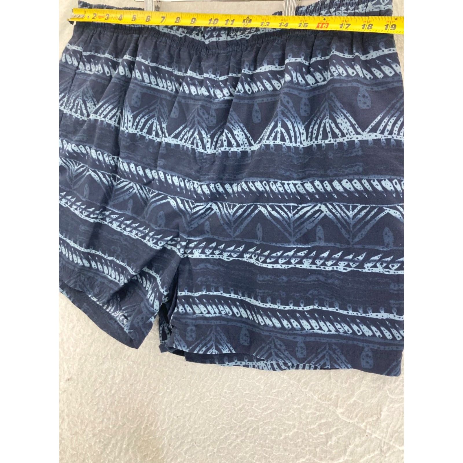 Vintage VINTAGE Greg Norman Swim Trunks Mens XL Blue Drawstring Size ONE SIZE - 2 Thumbnail