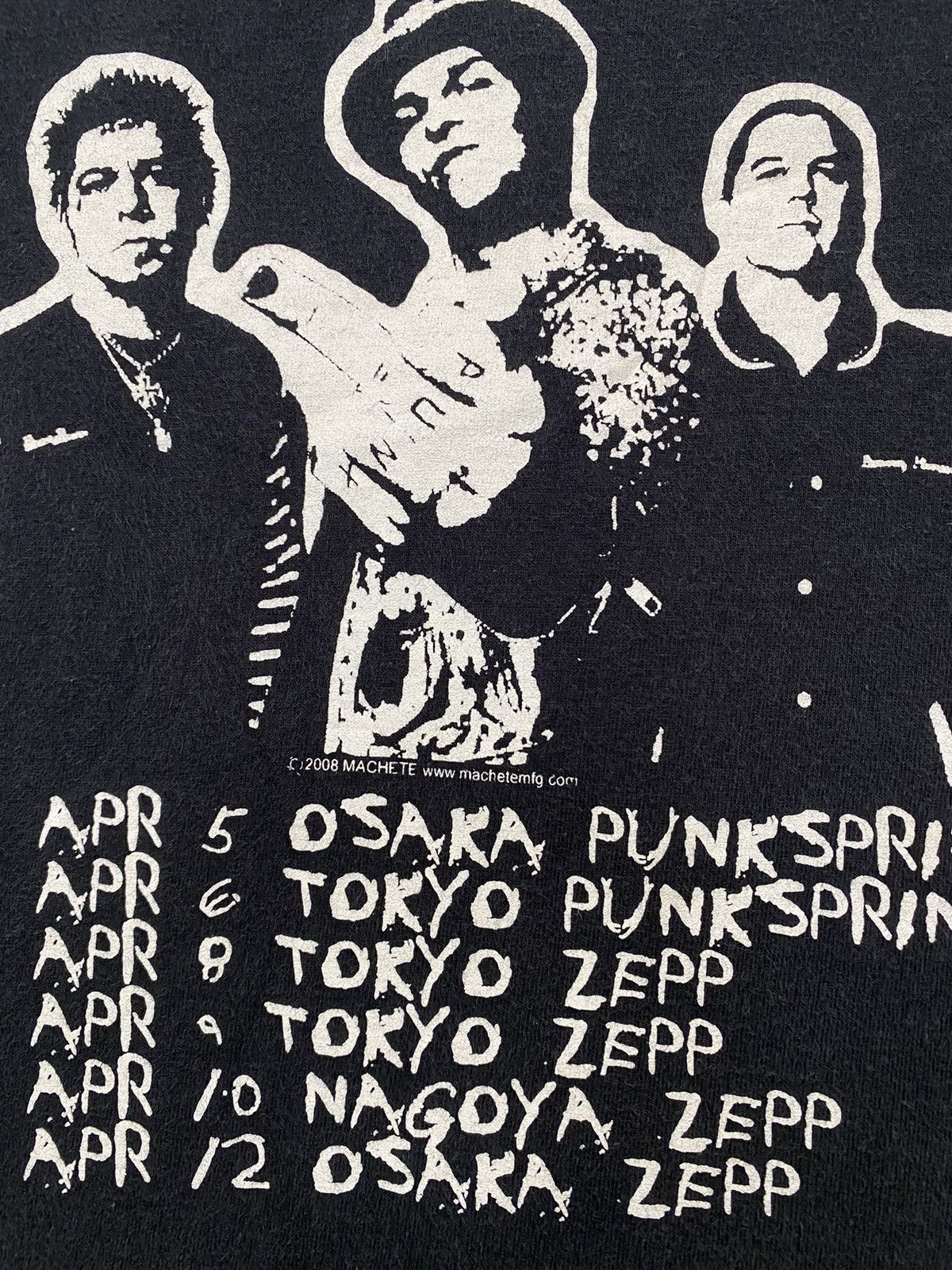 Band Tees 💥VINTAGE RANCID Punkrock band Japan tour tee shirt Size US S / EU 44-46 / 1 - 3 Thumbnail