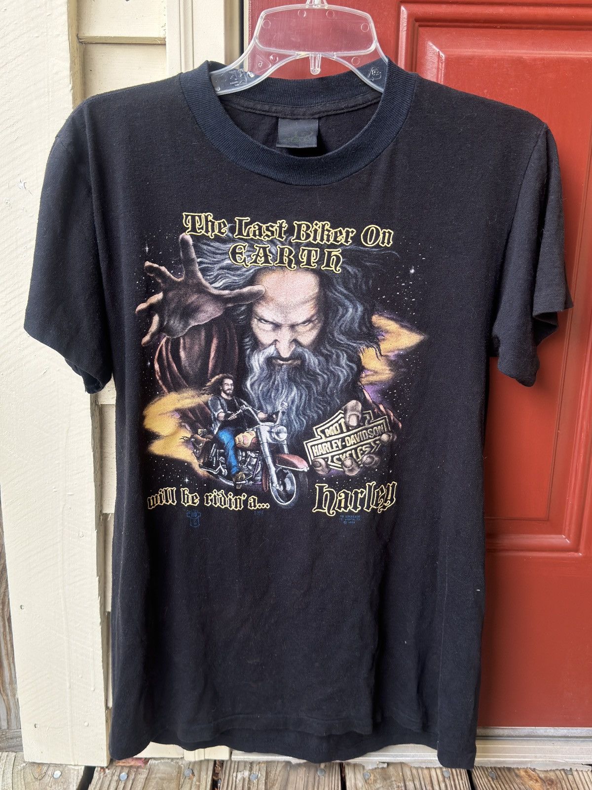 Harley Davidson 3D Emblem 1988 Harley “Rat fink” shirt Size US L / EU 52-54 / 3 - 1 Thumbnail