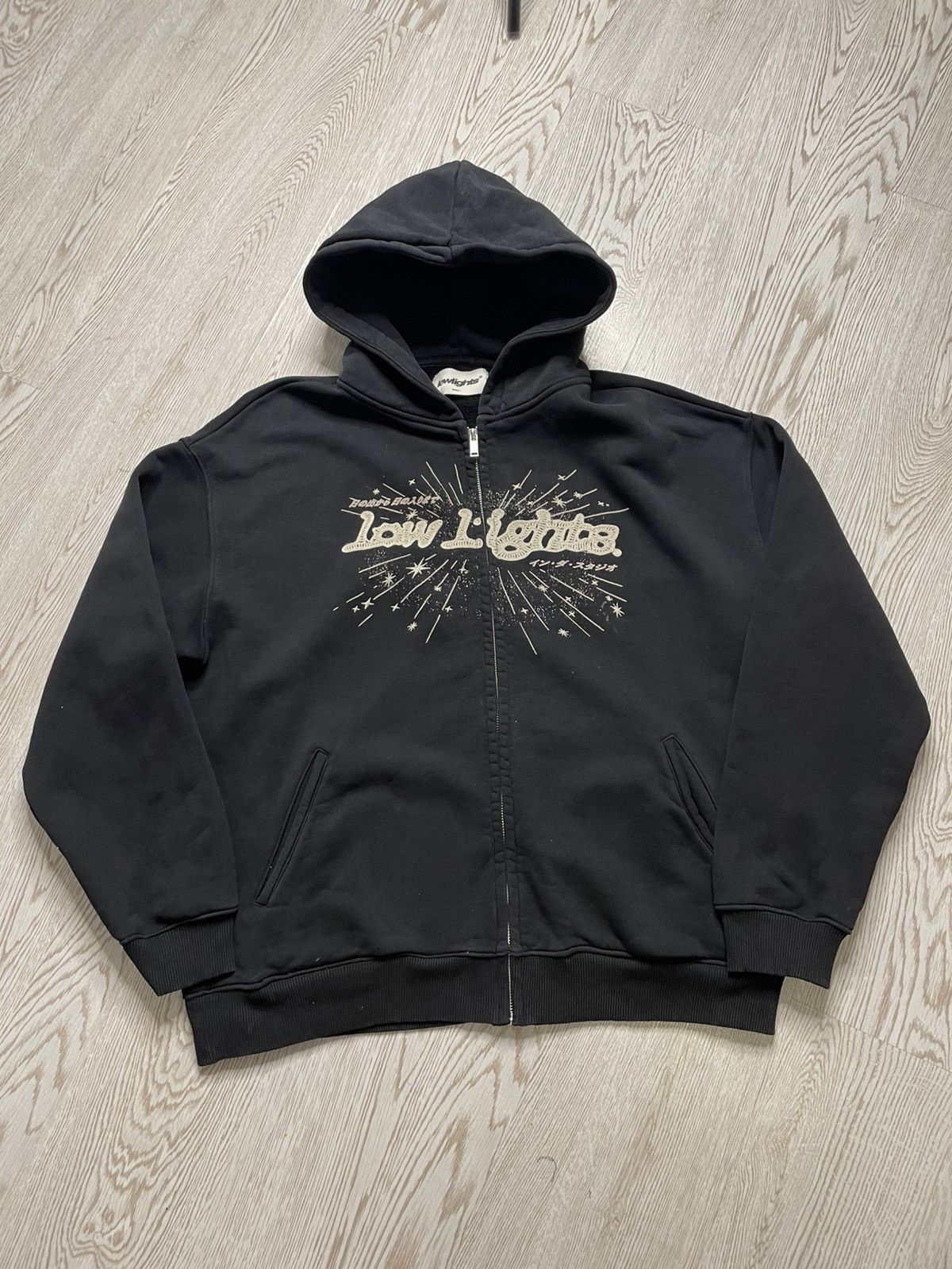 Designer Lowlights Studios Y2K Big Logo Full zip oversized hoodie Size US S / EU 44-46 / 1 - 2 Thumbnail