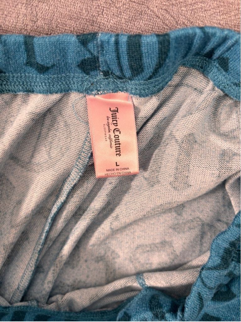 Juicy Couture Women's Juicy Couture Tracksuit Set Size L Blue Size 34" / US 12 / IT 48 - 8 Thumbnail