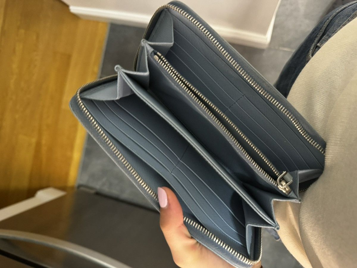 Prada Prada Baby Blue Vintage Wallet Size ONE SIZE - 4 Thumbnail
