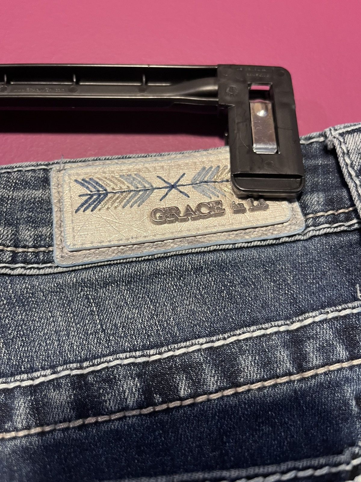 Grace in LA Grace in la horse shoe jeans Size 38" / US 16 / IT 52 - 7 Thumbnail