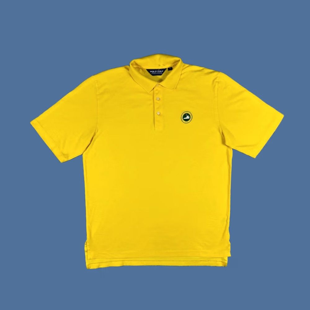 Polo Ralph Lauren Polo Ralph Lauren Polo Golf Virginia State Golf Assn Yellow Shirt Men's Large Size US L / EU 52-54 / 3 - 1 Thumbnail