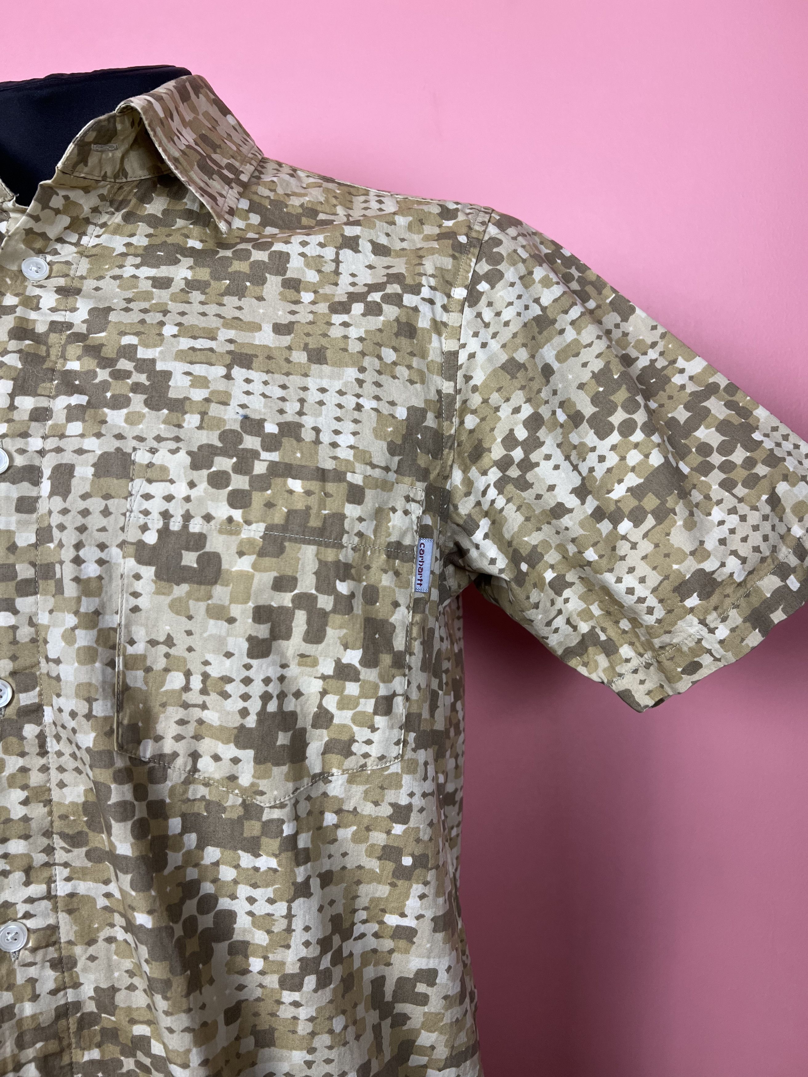 Carhartt carhartt streetwear shirt button ups sort sleeve camo Size US M / EU 48-50 / 2 - 3 Thumbnail