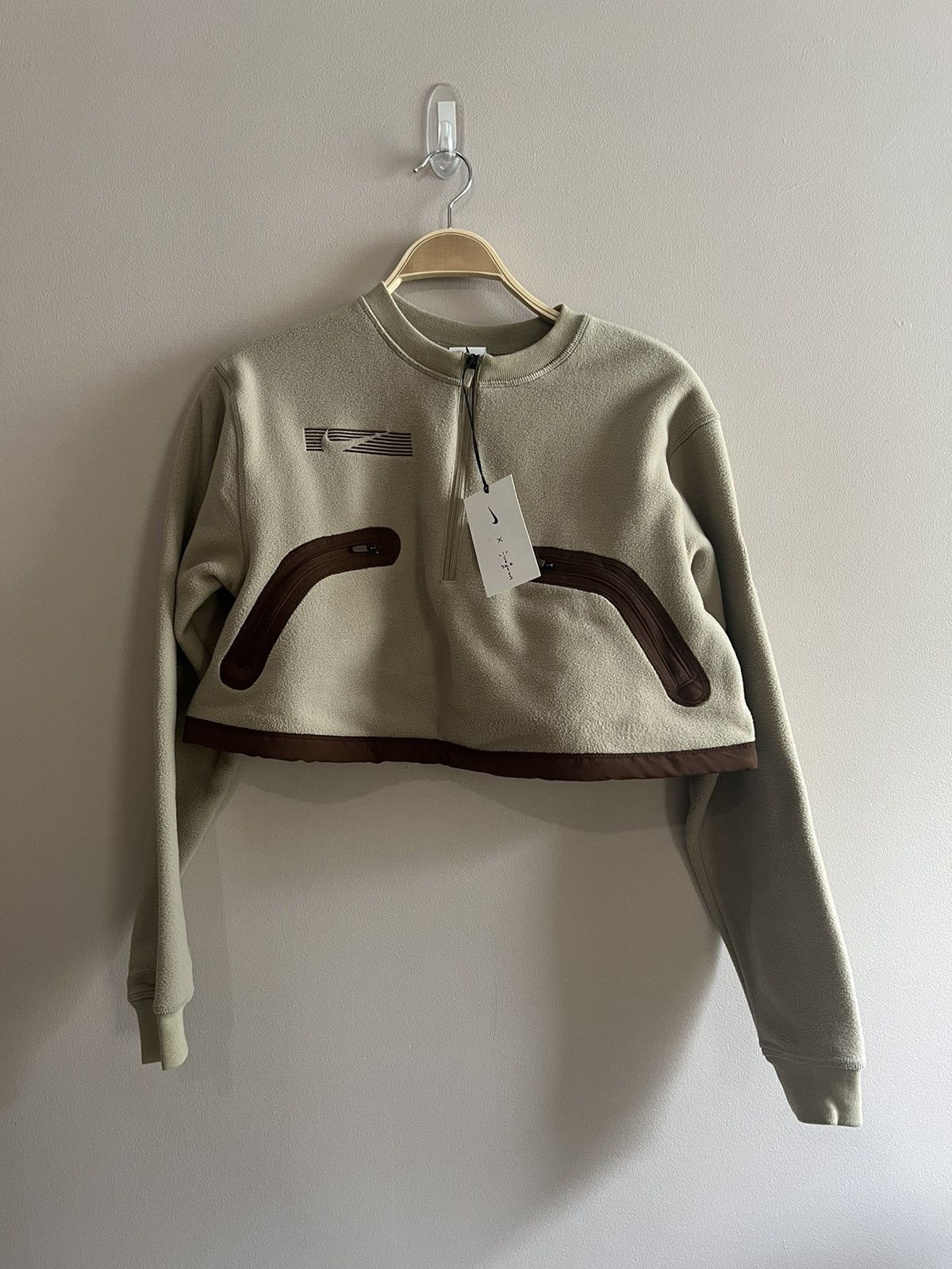 Nike × Travis Scott Travis Scott CACT.US CORP x Nike Crew Fleece Sweatshirt Size L / US 10 / IT 46 - 5 Thumbnail