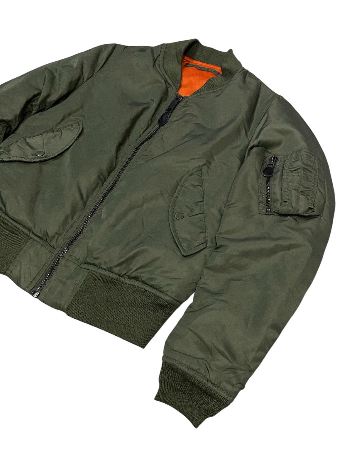 Avirex Avirax Woman’s MA-1 Flight Jacket Size M / US 6-8 / IT 42-44 - 23 Thumbnail
