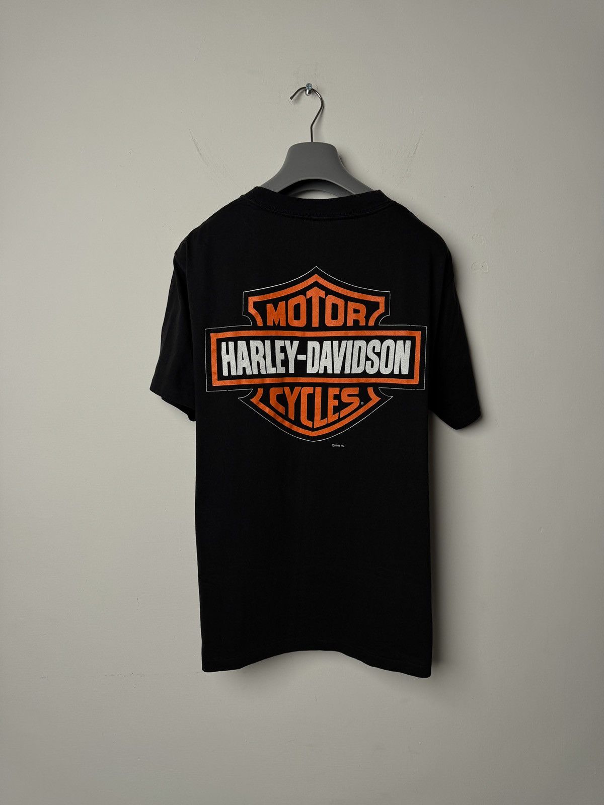 Harley Davidson Vintage 1995 Harley-Davidson “Harley Country” T-Shirt Size US M / EU 48-50 / 2 - 10 Thumbnail