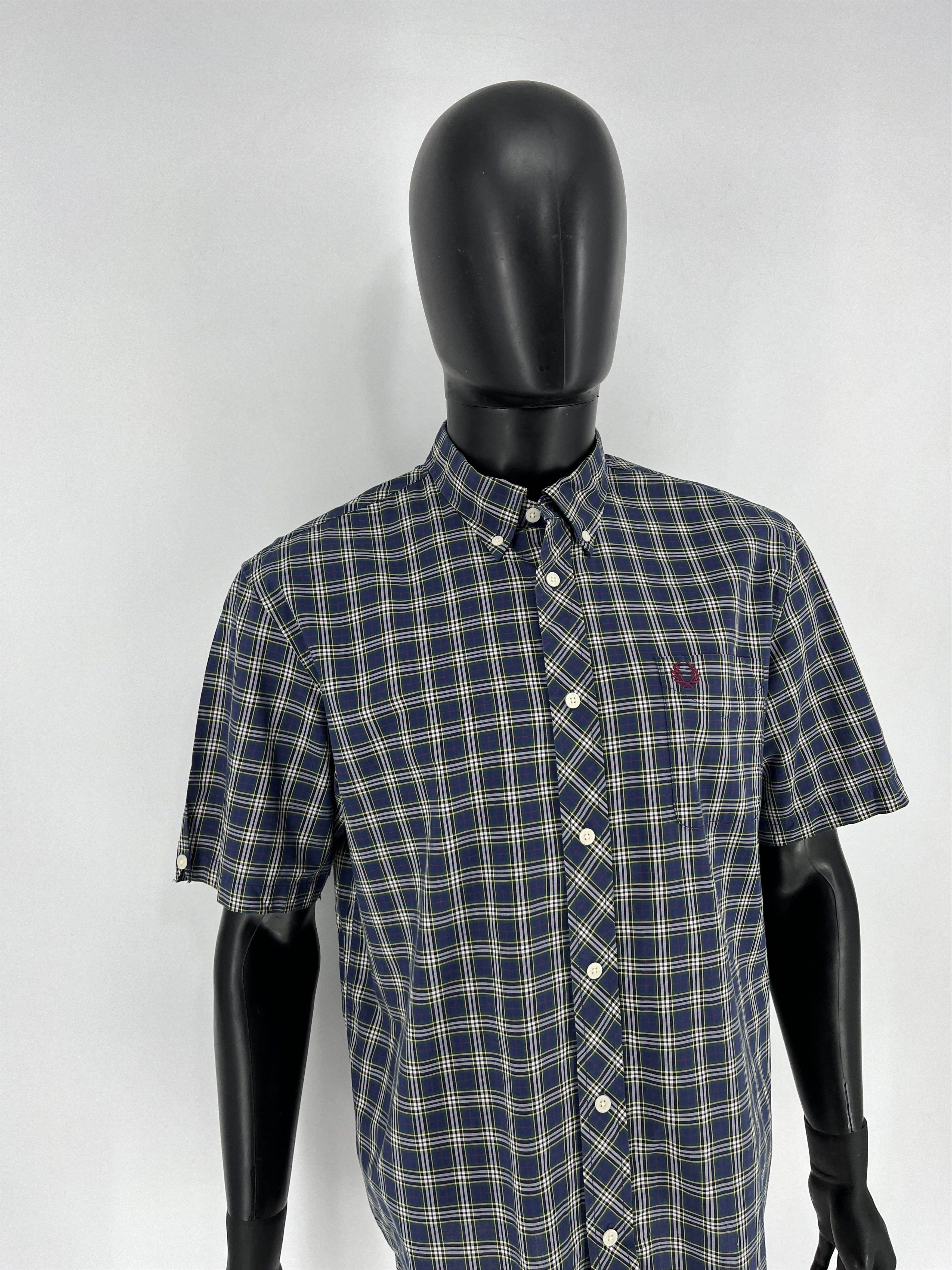 Fred Perry Vintage Men’s Fred Perry Button Up Shirt Streetwear Casual Size US L / EU 52-54 / 3 - 2 Thumbnail