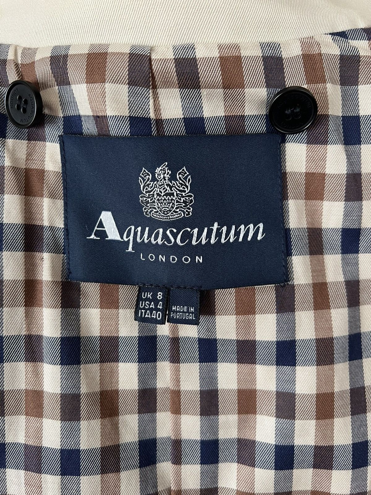 Aquascutum Aquascutum Women's Trench Coat size I 40 Size S / US 4 / IT 40 - 6 Thumbnail