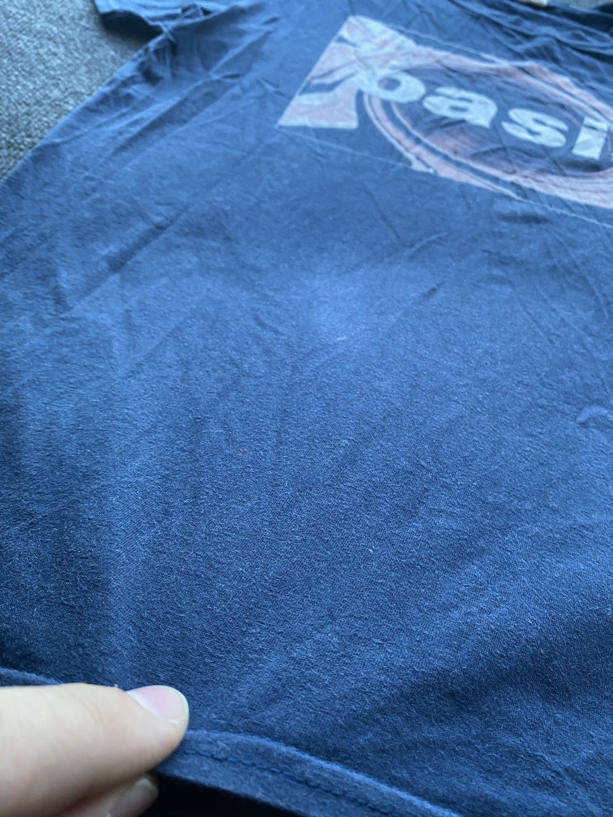 Band Tees 🔥Oasis 2019 Band Tour Blue tee mens L rare Size US L / EU 52-54 / 3 - 12 Thumbnail
