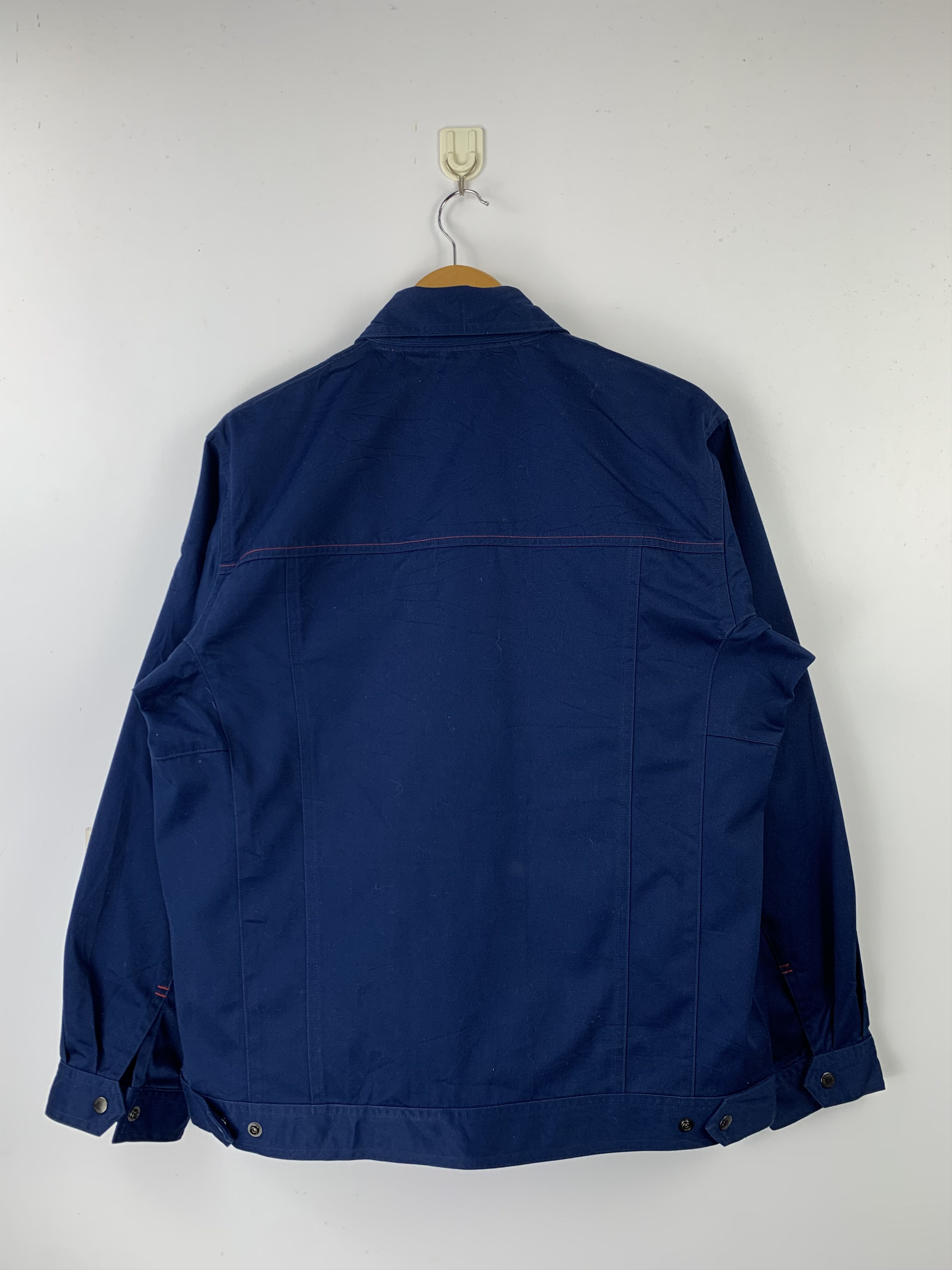 Vintage Vintage Japanese Brand Kansai Workers Zipper Jacket J1552 Size US L / EU 52-54 / 3 - 3 Thumbnail