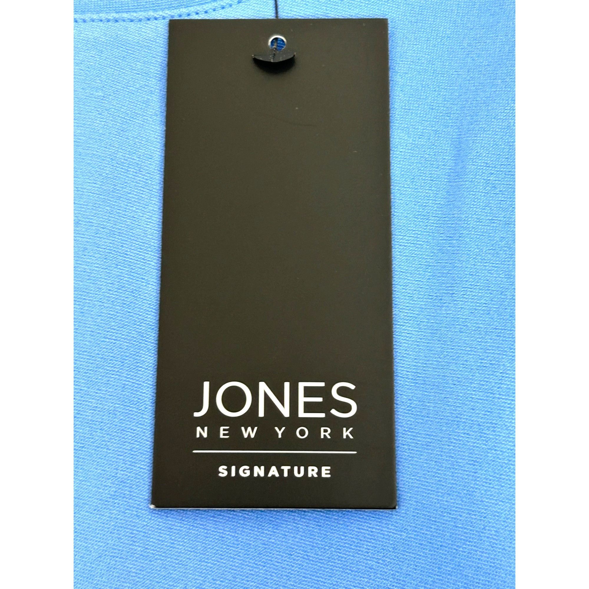 Jones New York Jones New York Signature Top Women’s M Blue Sleeveless Crewn Size M / US 6-8 / IT 42-44 - 6 Thumbnail