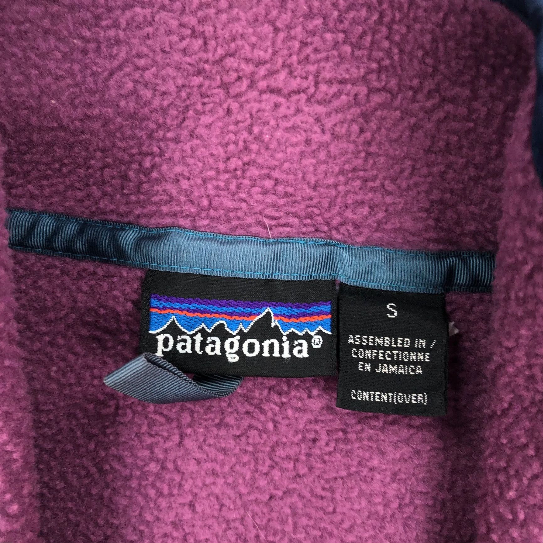 Patagonia VINTAGE Patagonia Synchilla Button Fleece Jacket Small Purple 90s Mens Size US S / EU 44-46 / 1 - 3 Thumbnail