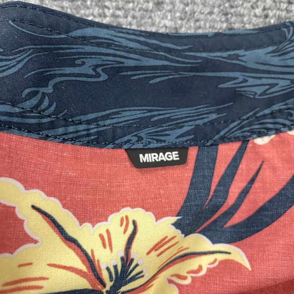 Rip Curl Rip Curl Board Shorts Adults 34 Mirage Red Floral Drawstring Size US 34 / EU 50 - 6 Thumbnail