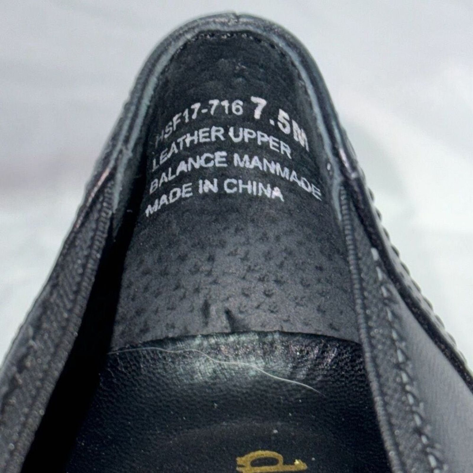 Other David Tate Black Leather Round Toe Court Heels | Sz 7.5 Size US 7.5 / IT 37.5 - 8 Thumbnail