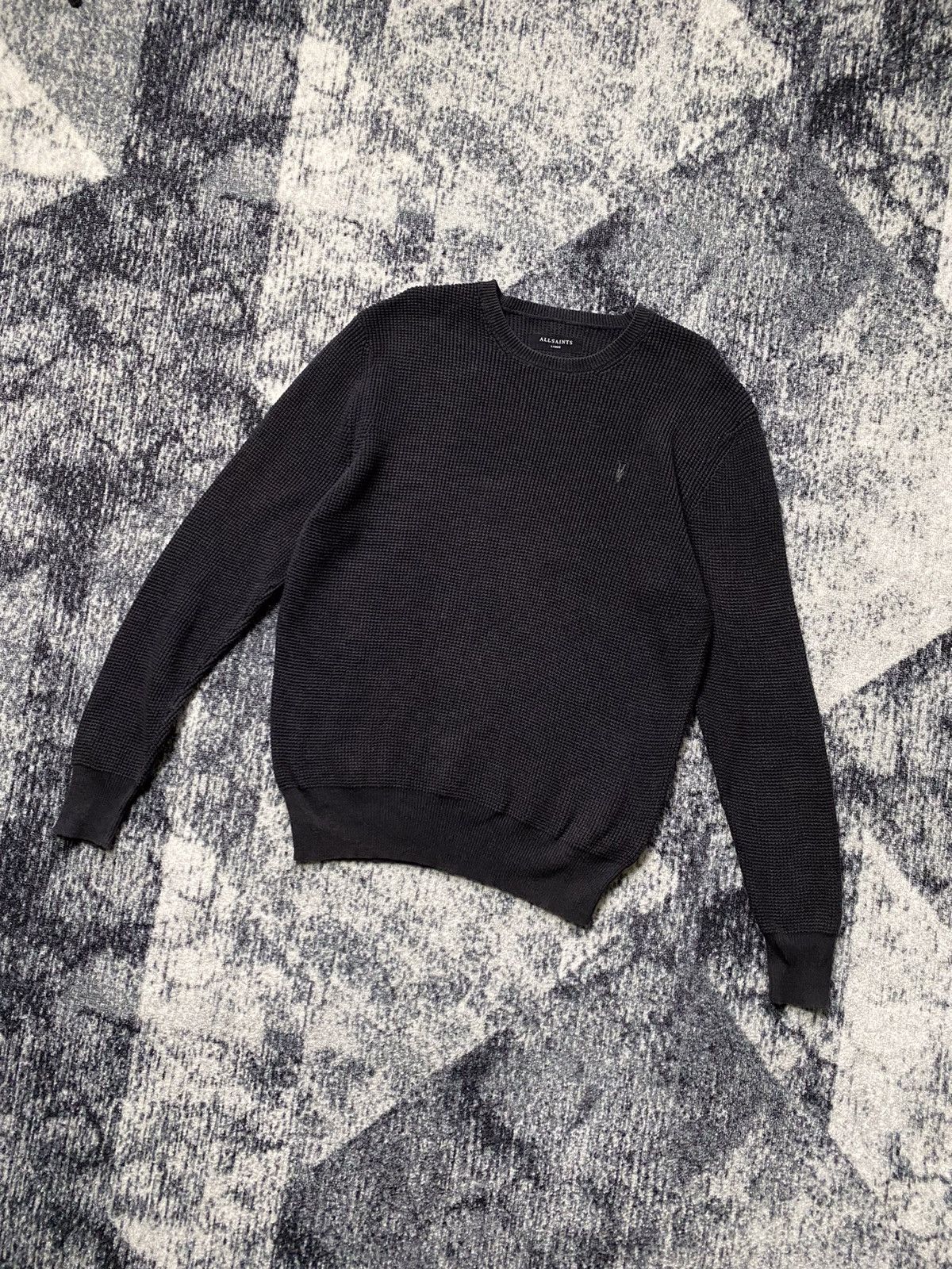 Allsaints × Vintage Vintage Allsaints Sweater Knit wear Classic Casual Luxury Size US L / EU 52-54 / 3 - 1 Thumbnail