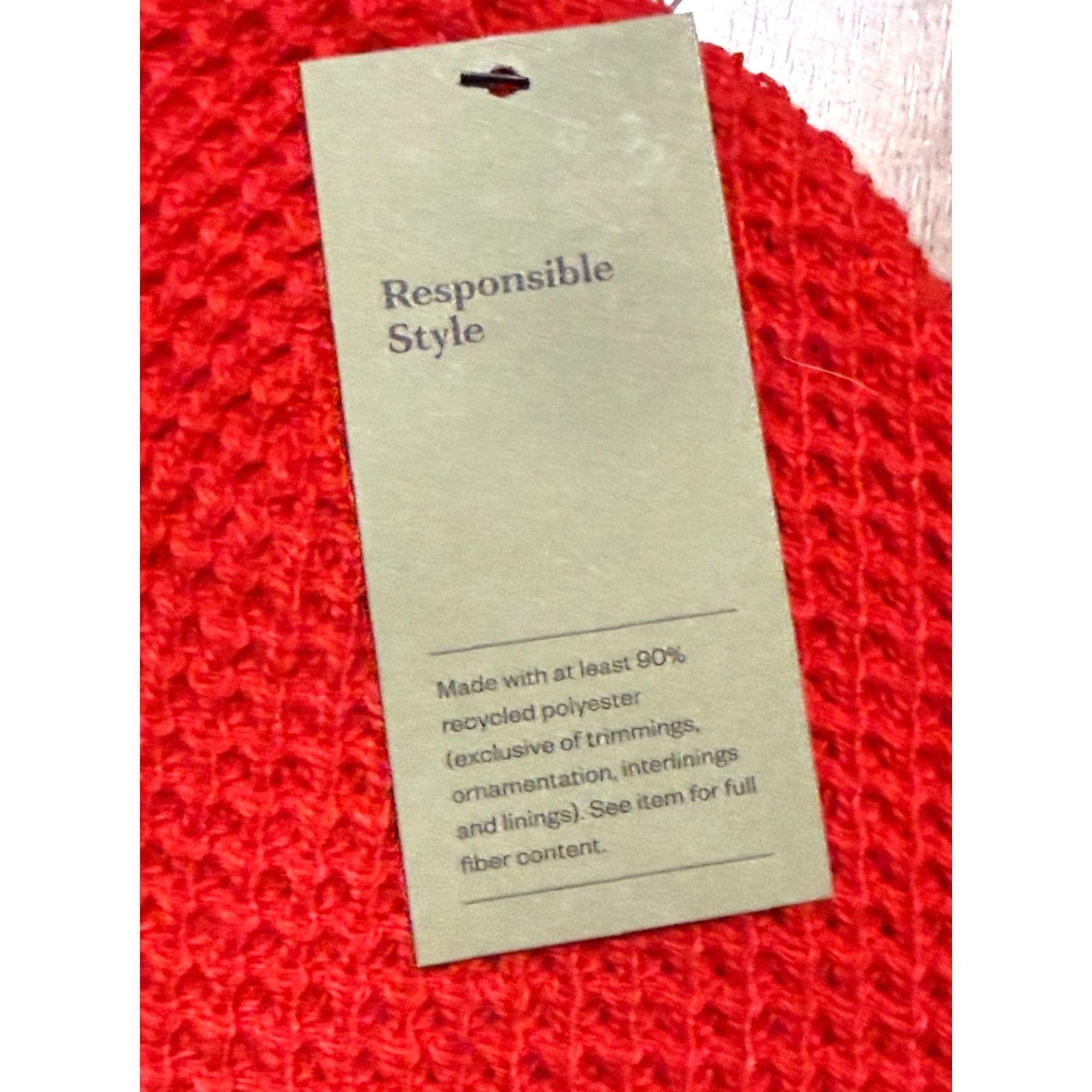 Vintage Goodfellow & Co. Hats Beanie Cap Winter Red One Size New with Tags Women's Size ONE SIZE - 3 Thumbnail