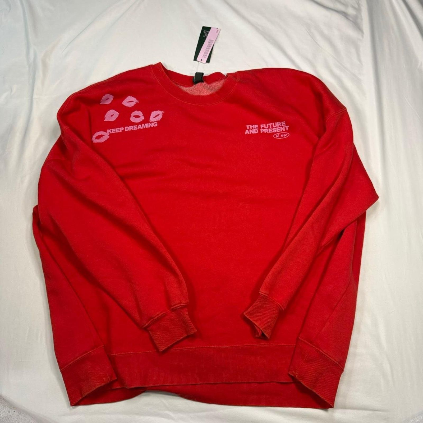 & Other Stories “Keep Dreaming” NWT Women's Oversized Pullover Sweatshirt Size XXL / US 16-18 / IT 52-54 - 3 Thumbnail