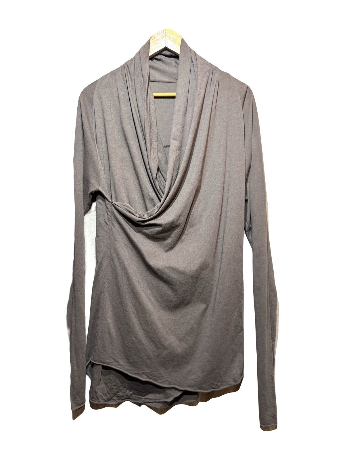 Damir Doma damir doma grey long sleeve drap top Size US S / EU 44-46 / 1 - 1 Thumbnail