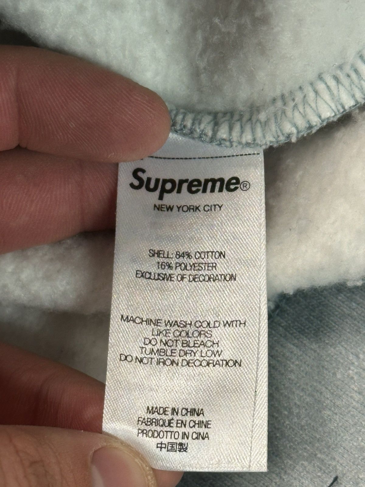 Supreme Supreme Embroidered Graffiti Hoodie Size US M / EU 48-50 / 2 - 5 Thumbnail