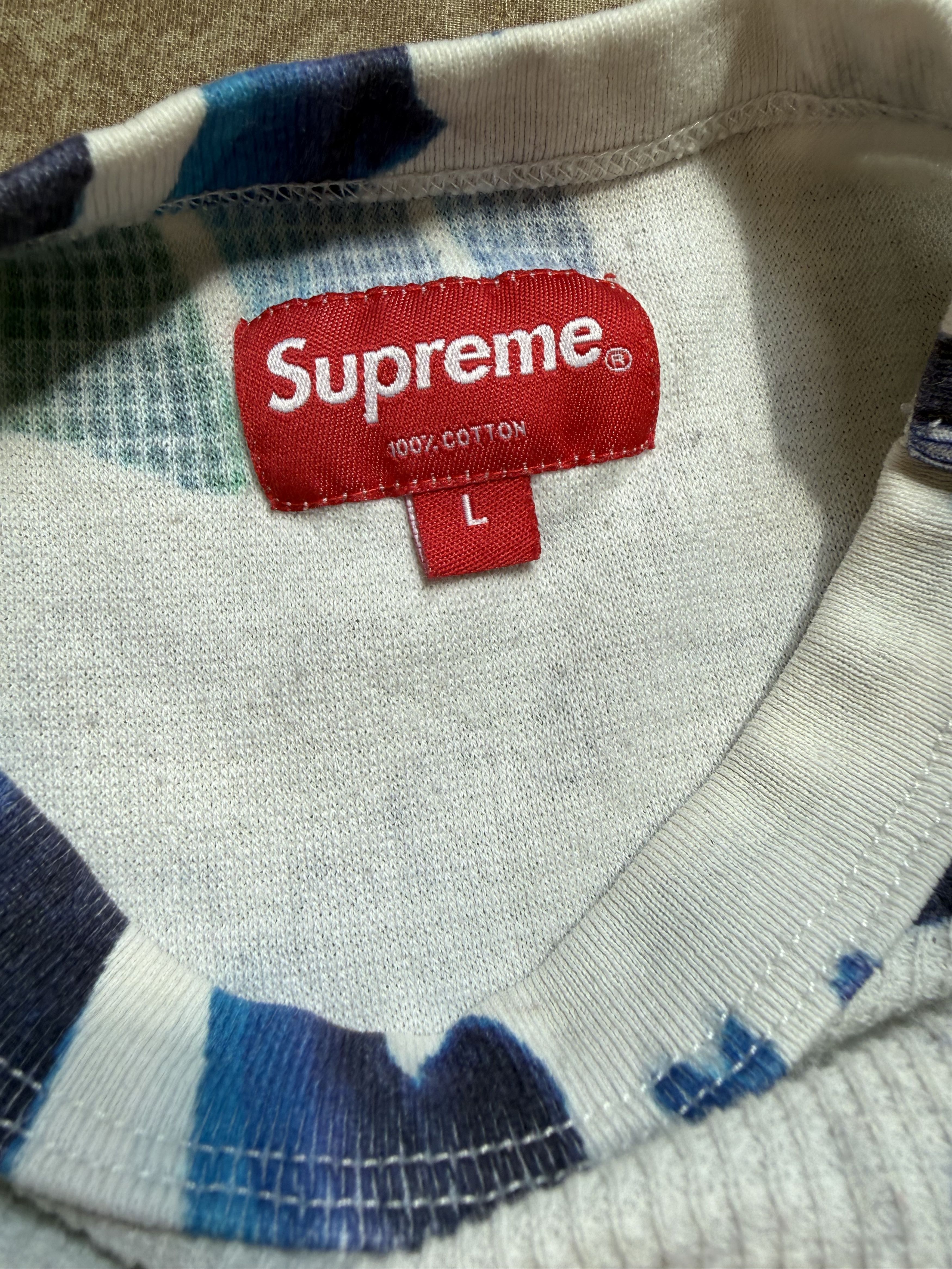 Supreme Supreme SS20 Waves L/S Long Sleeve Top Multicolor Medium Size US L / EU 52-54 / 3 - 2 Thumbnail