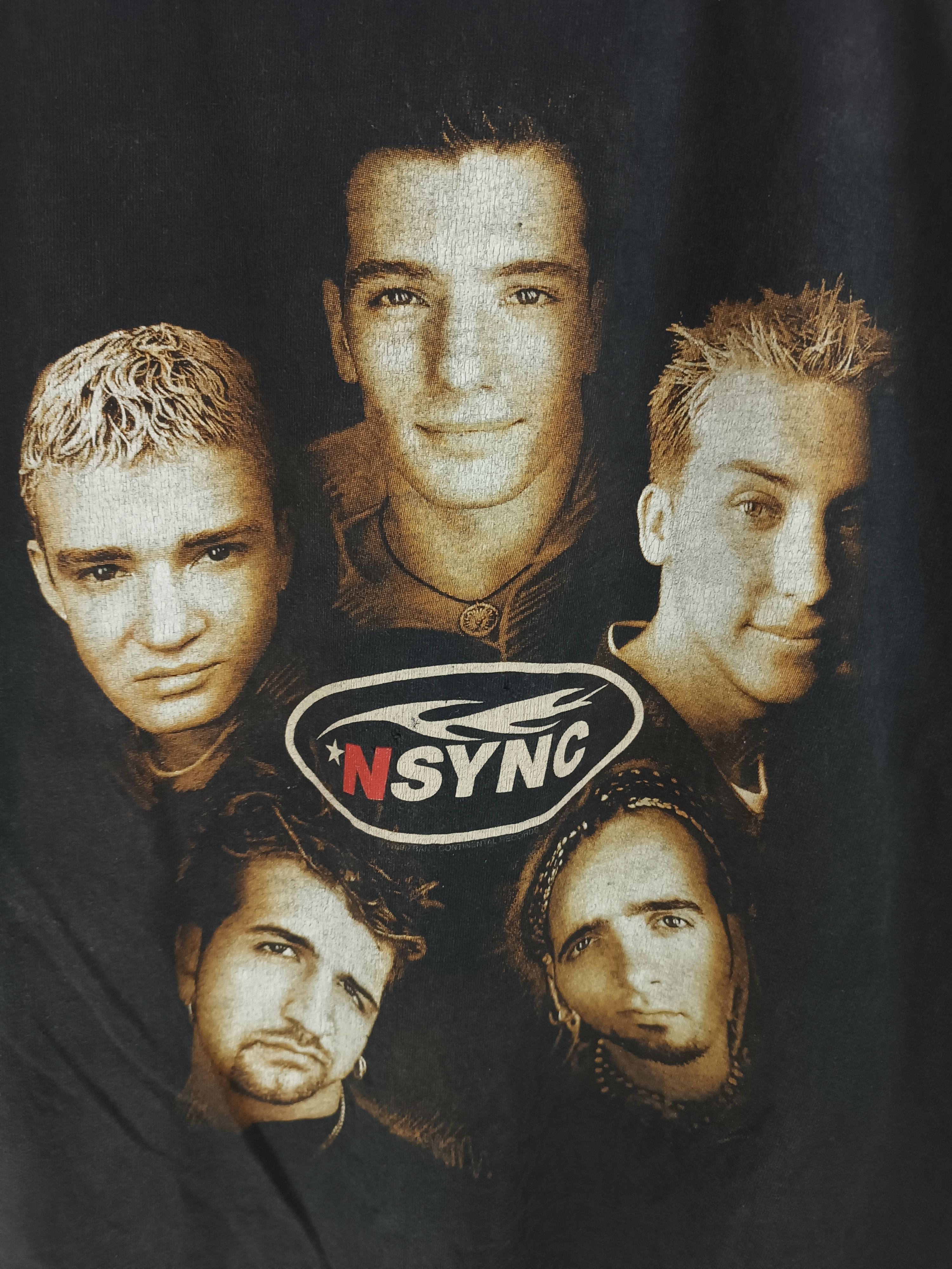Band Tees VINTAGE '99 NSYNC FADED TEE VERY RARE backstreet otown spice Size US M / EU 48-50 / 2 - 11 Thumbnail