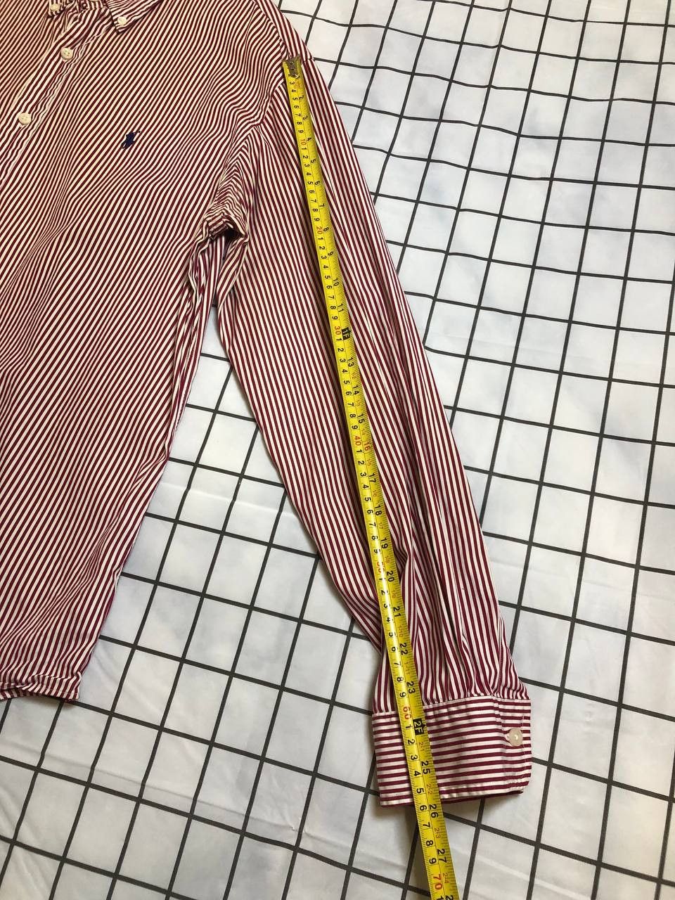 Polo Ralph Lauren Ralph Lauren Shirt Mens Purple Striped Custom Fit Small Pony Size US XL / EU 56 / 4 - 2 Thumbnail