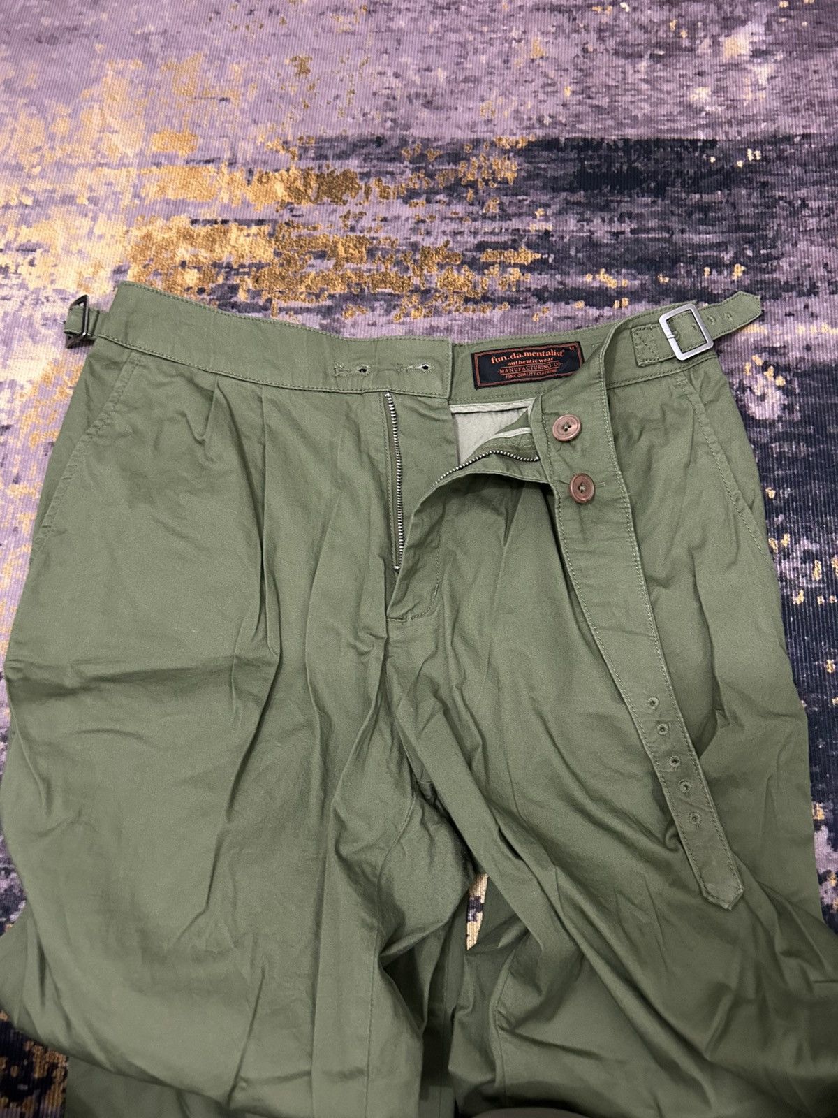 Japanese Brand Fun.da.mentalist Ghurka Pants Size US 30 / EU 46 - 5 Thumbnail