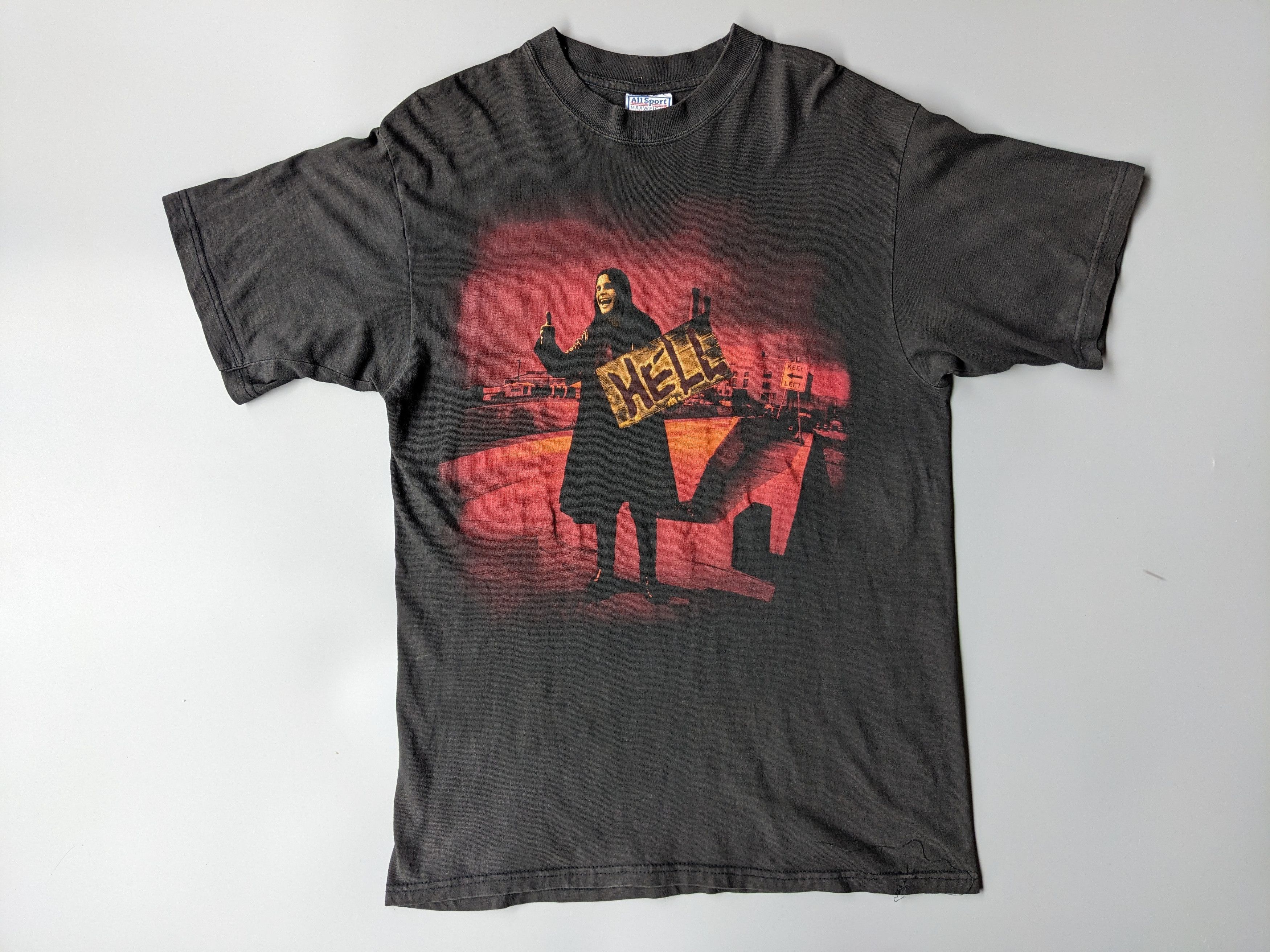 Ozzy Osbourne Vintage 90s Ozzy Osbourne Hell shirt Size US M / EU 48-50 / 2 - 1 Thumbnail
