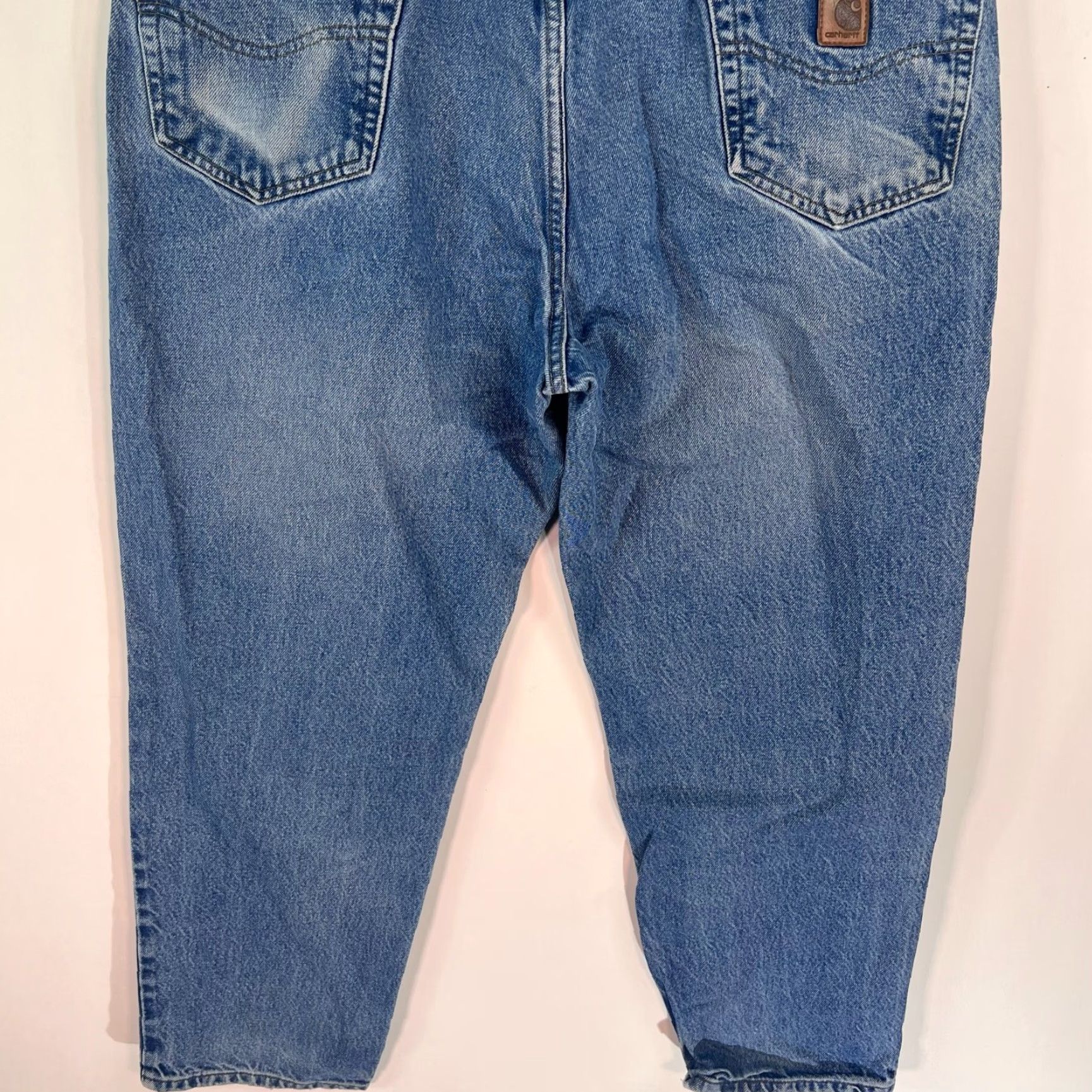 Carhartt Carhartt Pants Mens 40 Blue Relaxed Fit Dungaree Work Wear Outdoor 40x30 Size US 40 / EU 56 - 7 Thumbnail
