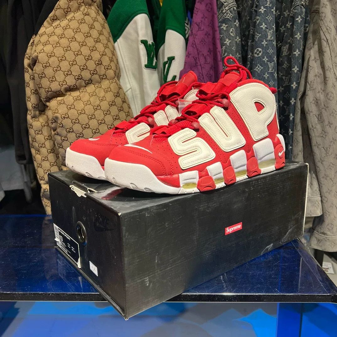 Nike Nike Red Lowtop Sneakers 14 Men Size US 14 / EU 47 - 1 Thumbnail
