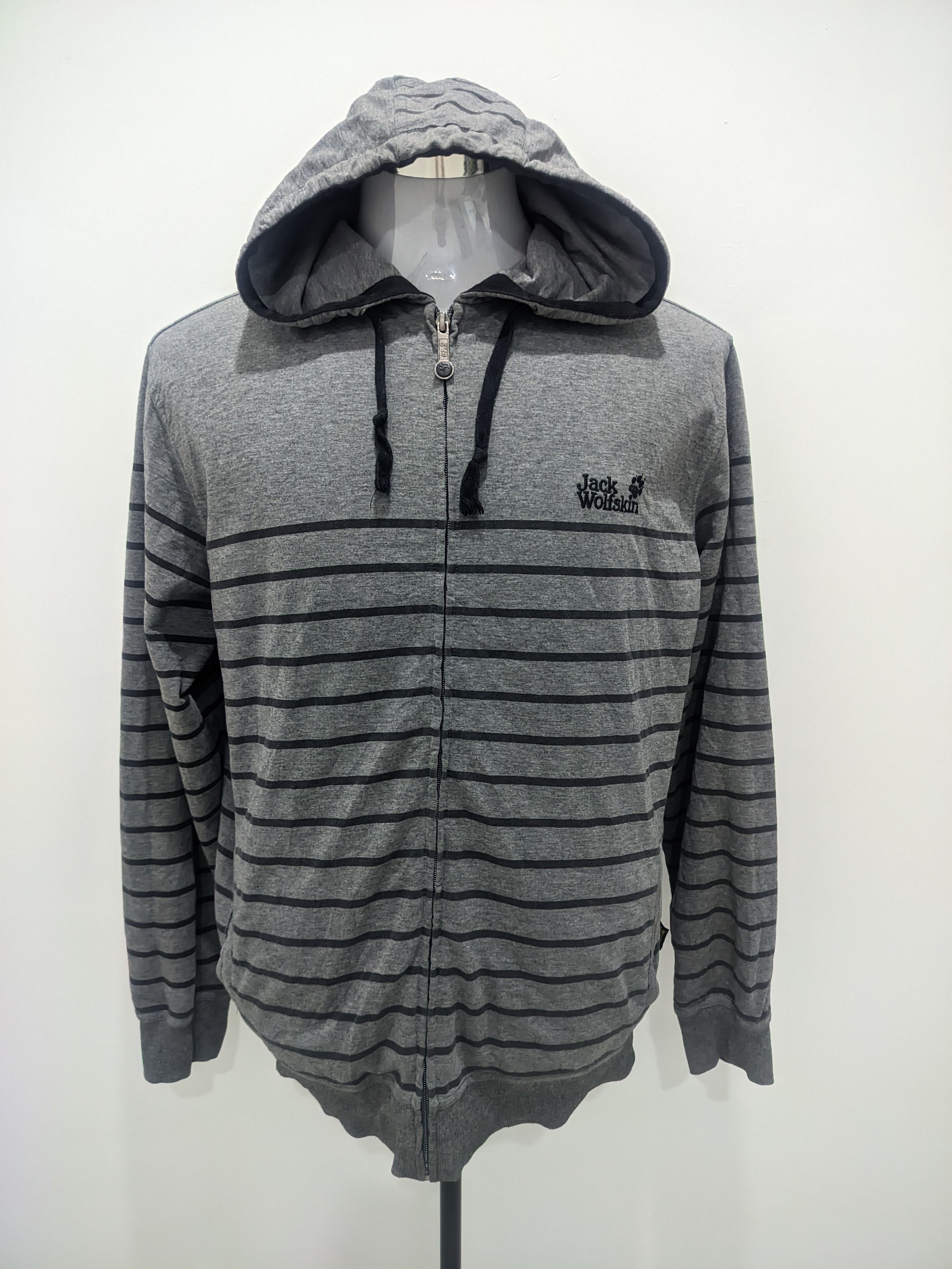 Jack Wolfskin Full Zip Hoodie Striped