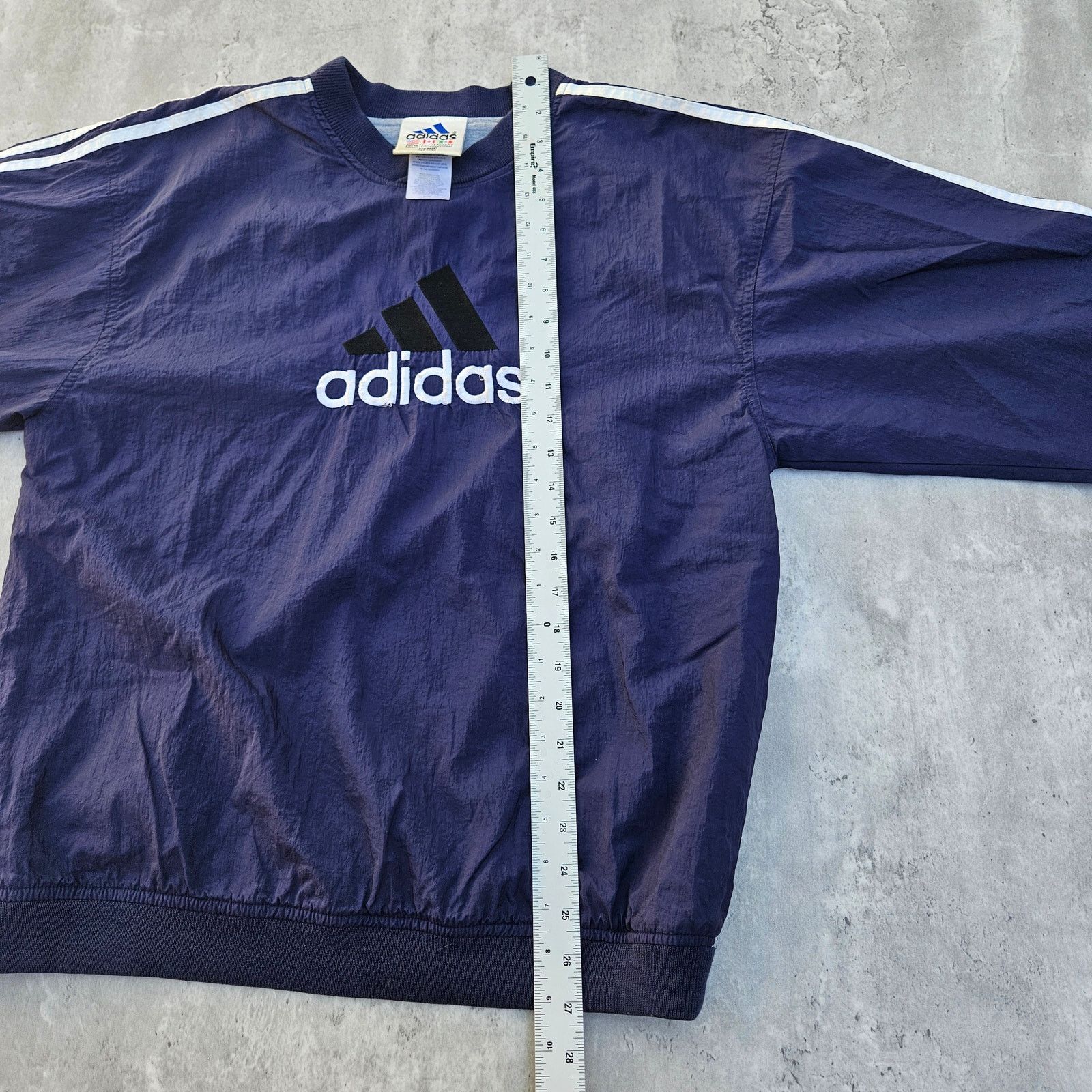 Adidas Vintage 98-2000 Adidas Pullover Sweatshirt. Size XL Blue Size XL / US 12-14 / IT 48-50 - 5 Thumbnail