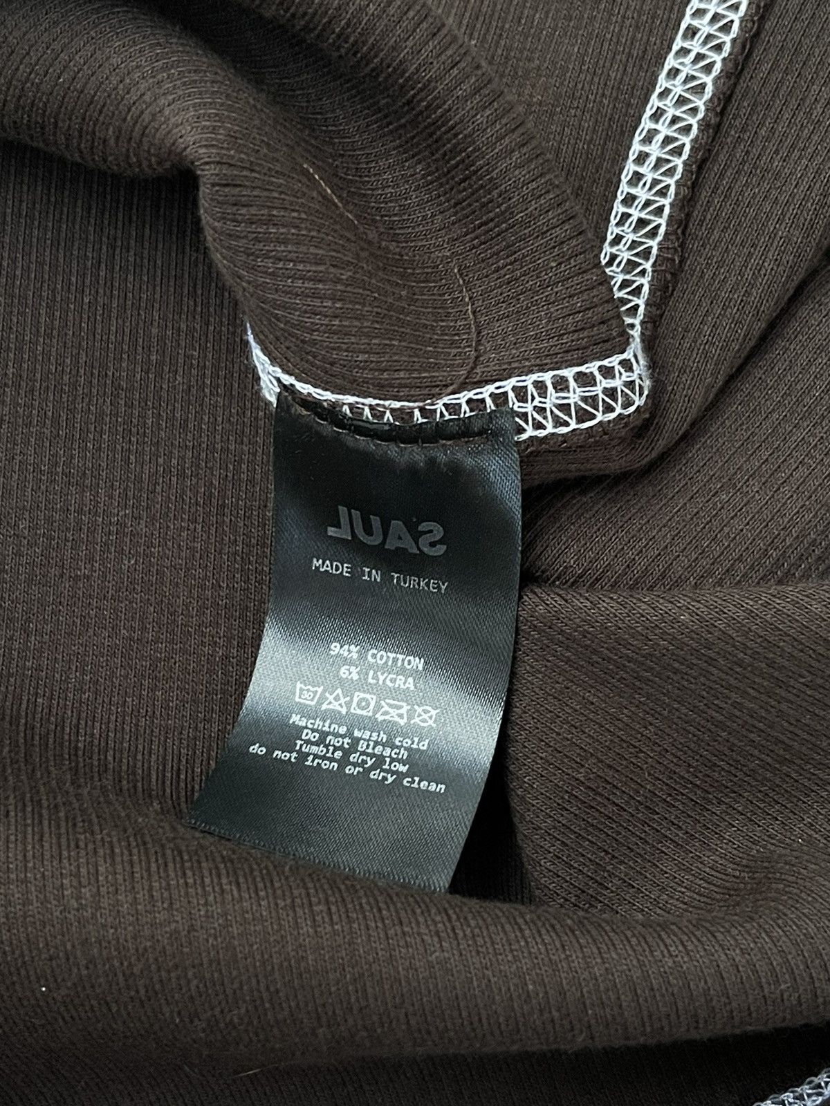 Saul Nash !DS! SS23 Saul Nash Brown Overlock Stitch Tank Top Size US S / EU 44-46 / 1 - 17 Thumbnail