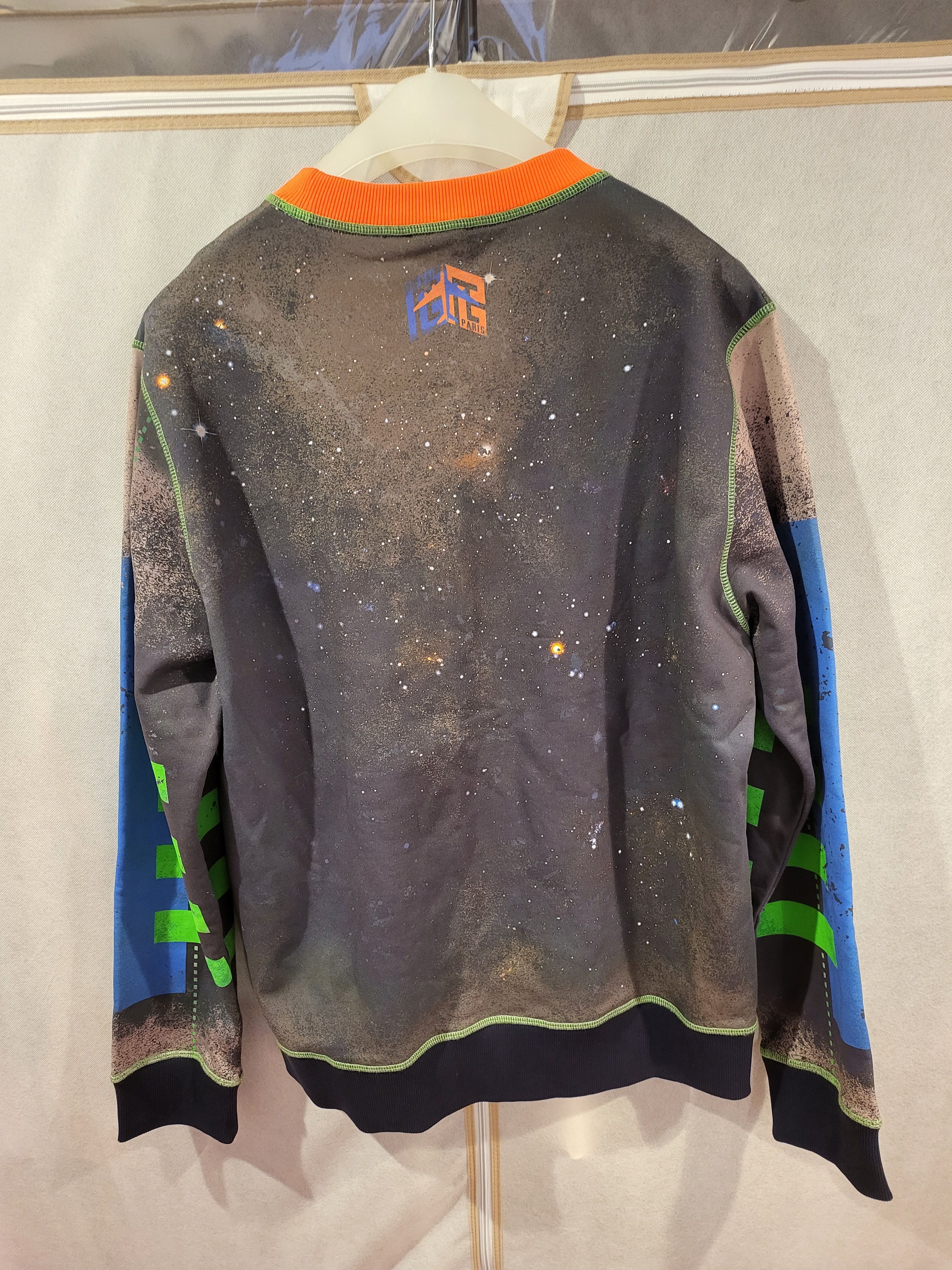 Balmain Cotton Oversized Sweatshirt With Logo Size US M / EU 48-50 / 2 - 7 Thumbnail