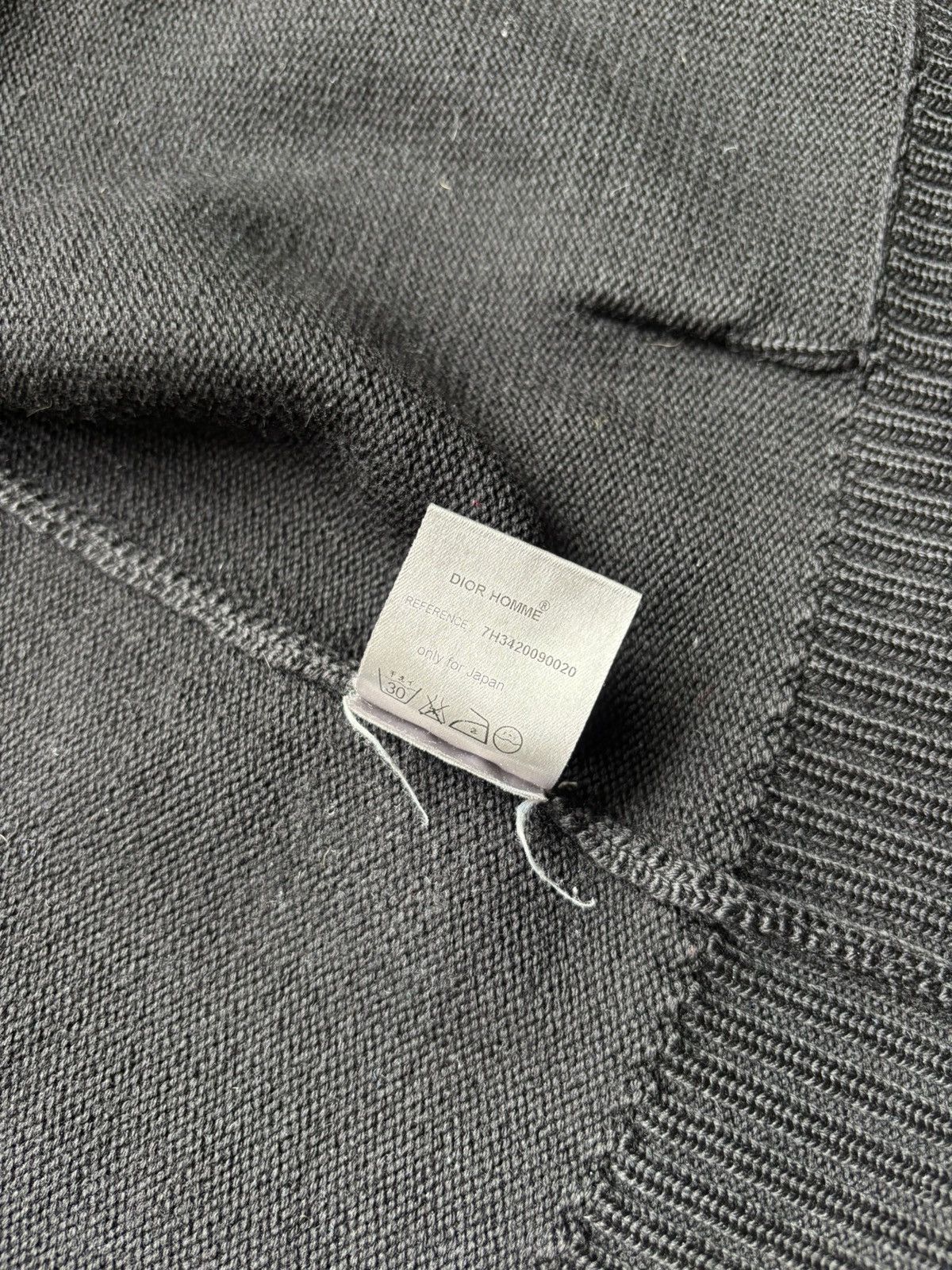 Dior × Hedi Slimane Dior Homme Hedi Slimane AW07 ‘Navigate’ wool armored zip up Size US L / EU 52-54 / 3 - 10 Thumbnail