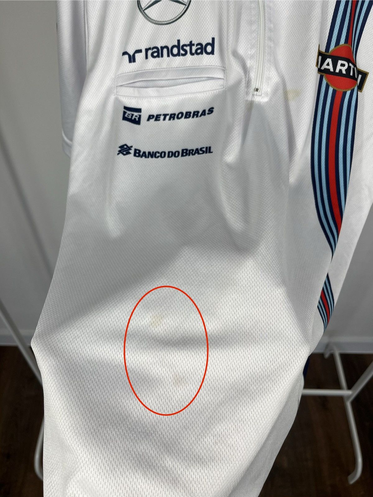 Mercedes-Benz Williams Martini Racing Mercedes F1 Polo Shirt Formula 1 M Size US M / EU 48-50 / 2 - 7 Thumbnail