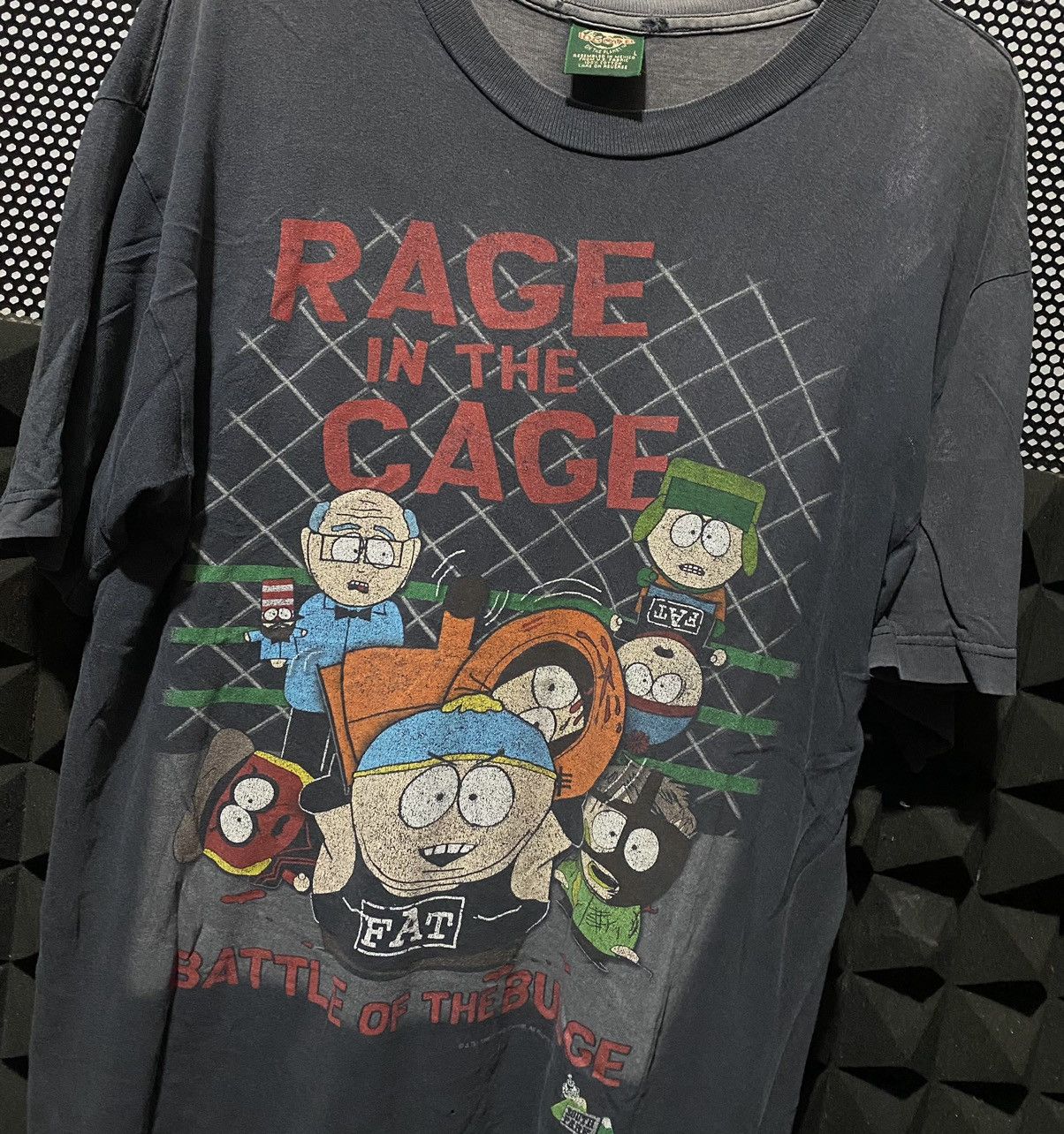 Cartoon Network × Vintage South Park Rage in the Cage Battle of the Bulge 1998 vintage Size US L / EU 52-54 / 3 - 2 Thumbnail