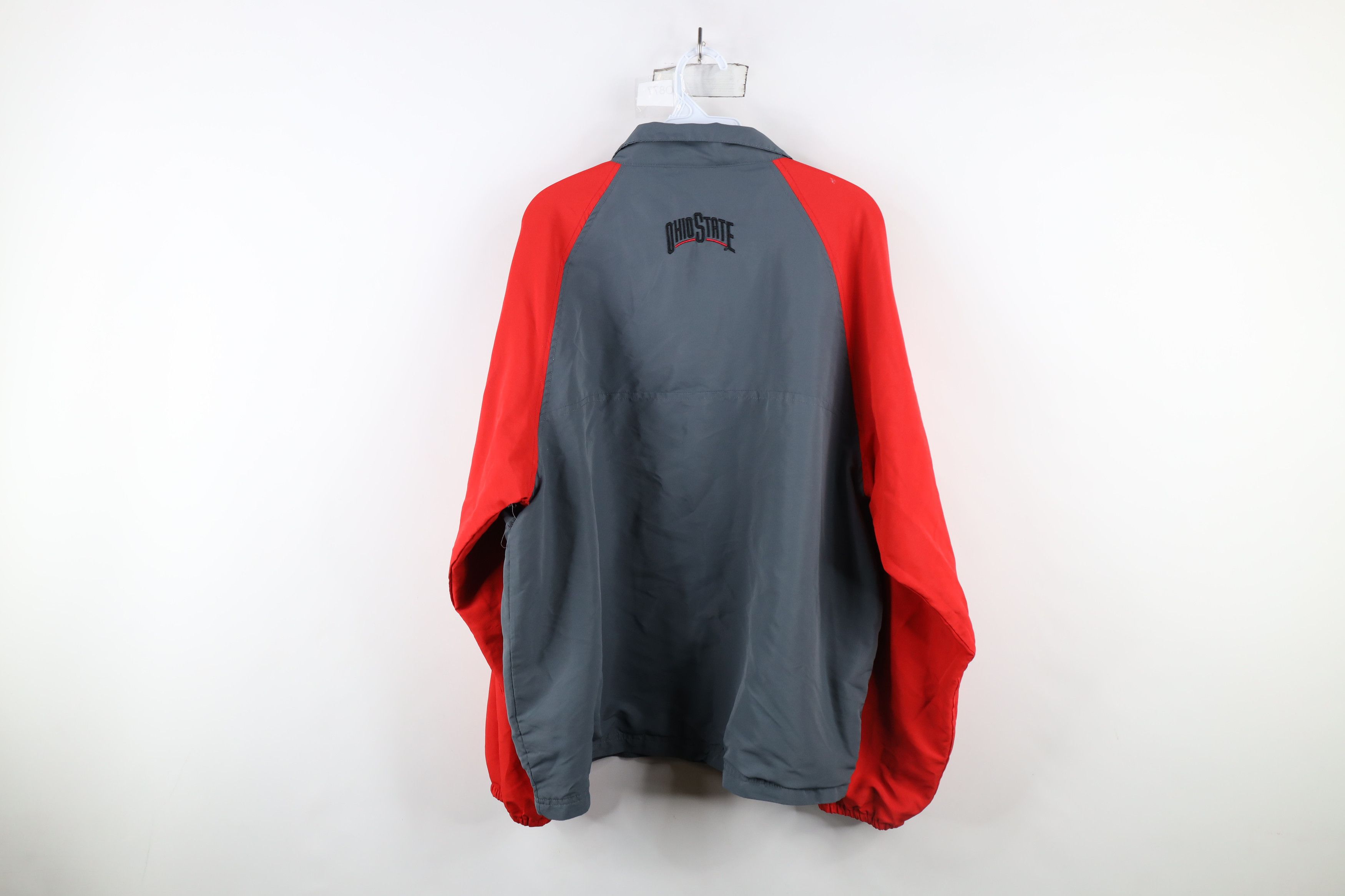 Vintage Vintage Spell Out Ohio State University Windbreaker Jacket Size US XL / EU 56 / 4 - 13 Thumbnail